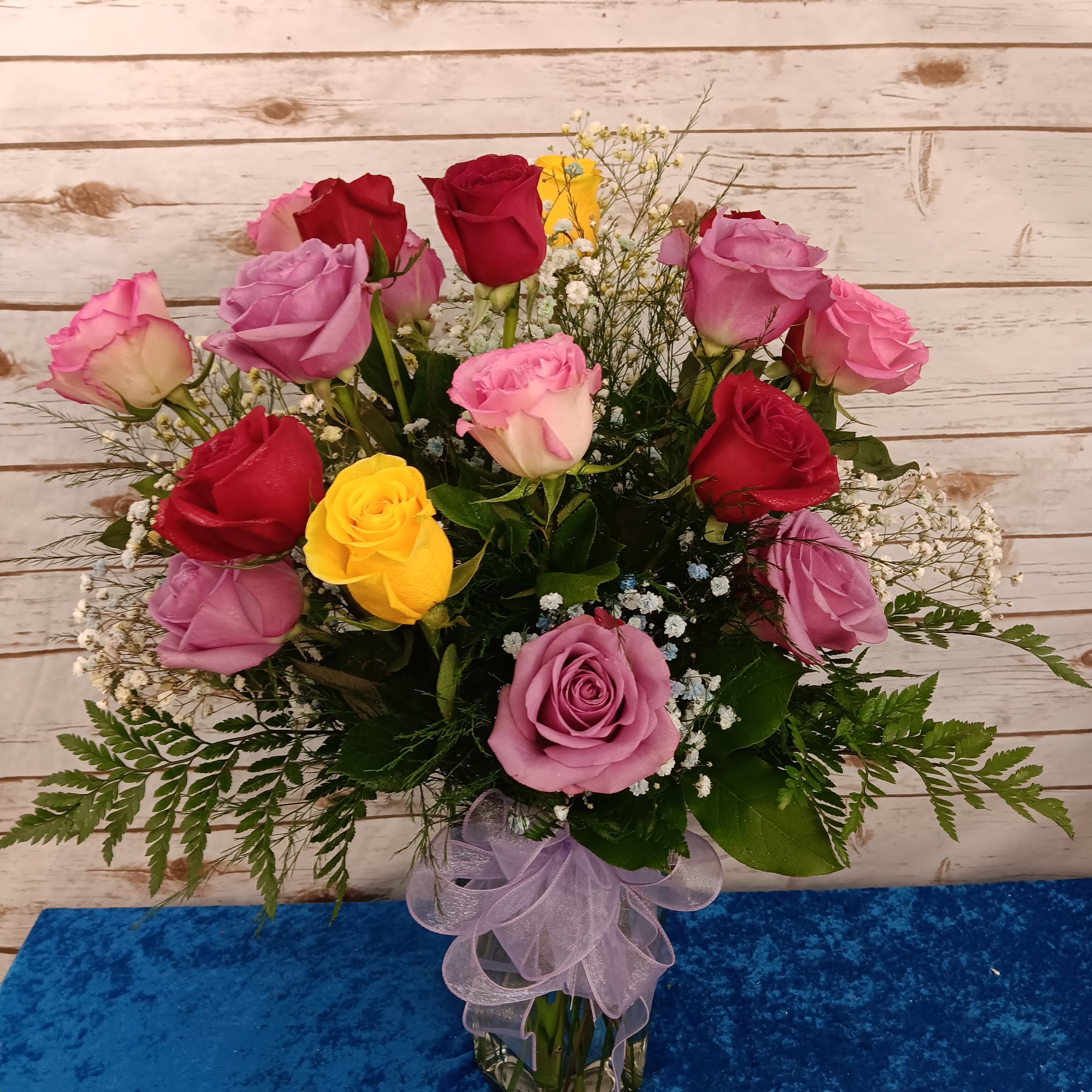 Colorburst 18 Roses - Cupid's Version