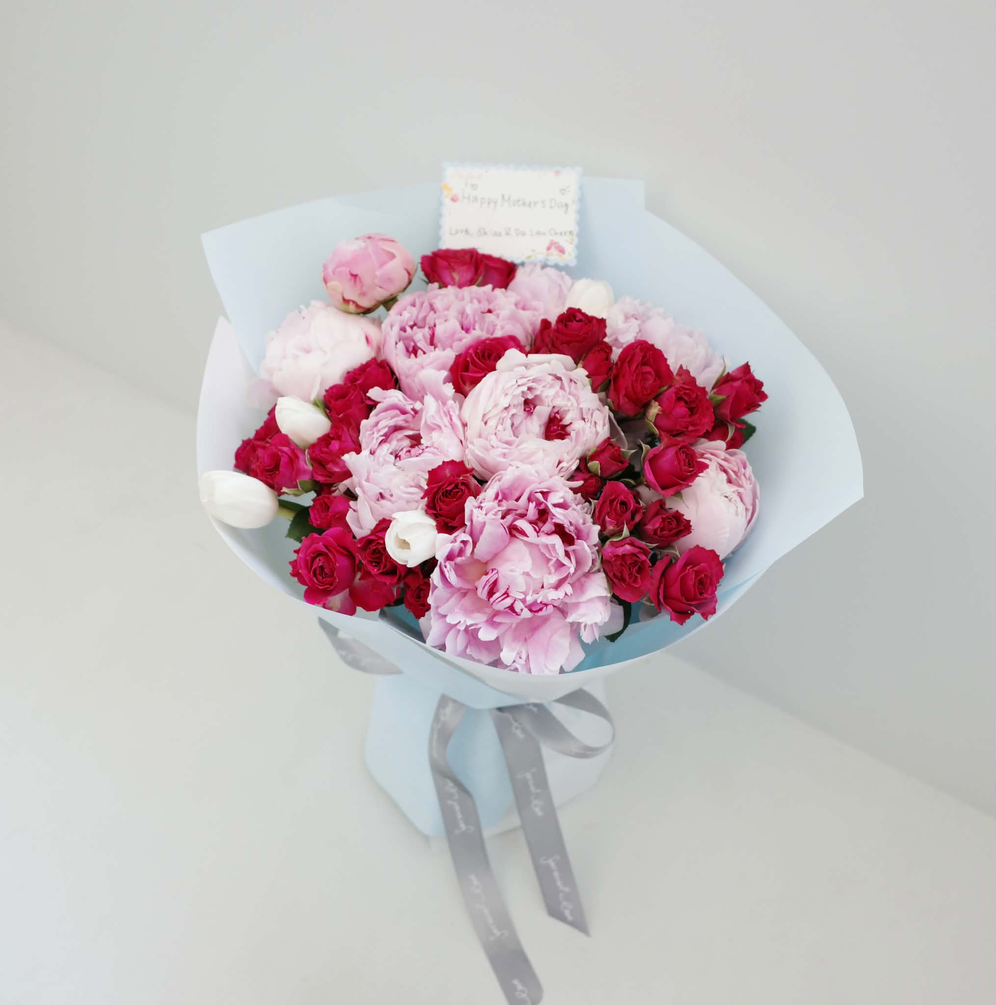 Macaron Peonies Dream - The sweetest way to brighten your lover’s day