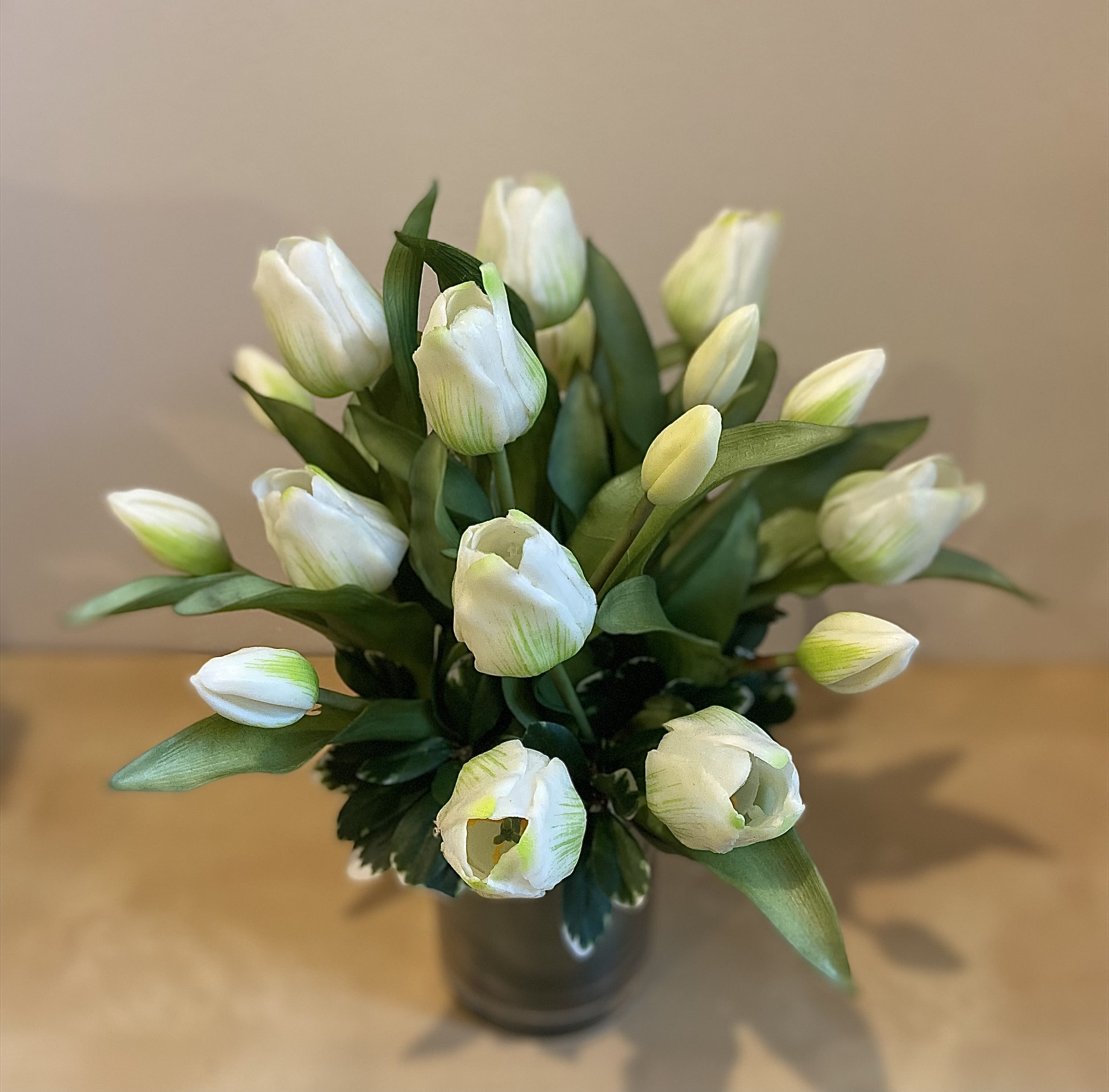 Tulip Time - Silk Floral Arrangement