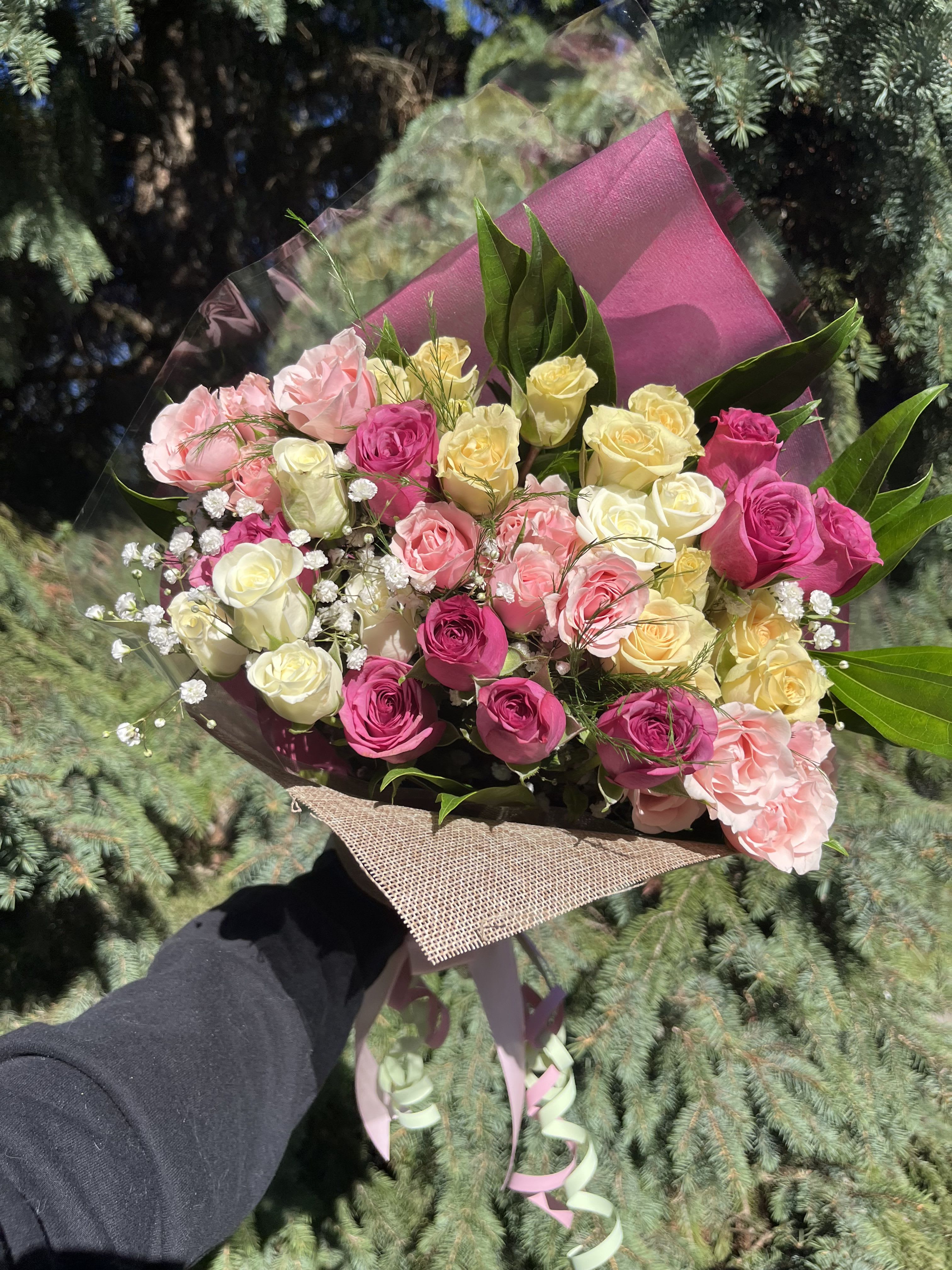 Sweet Romance Bouquet by Chasing Petals