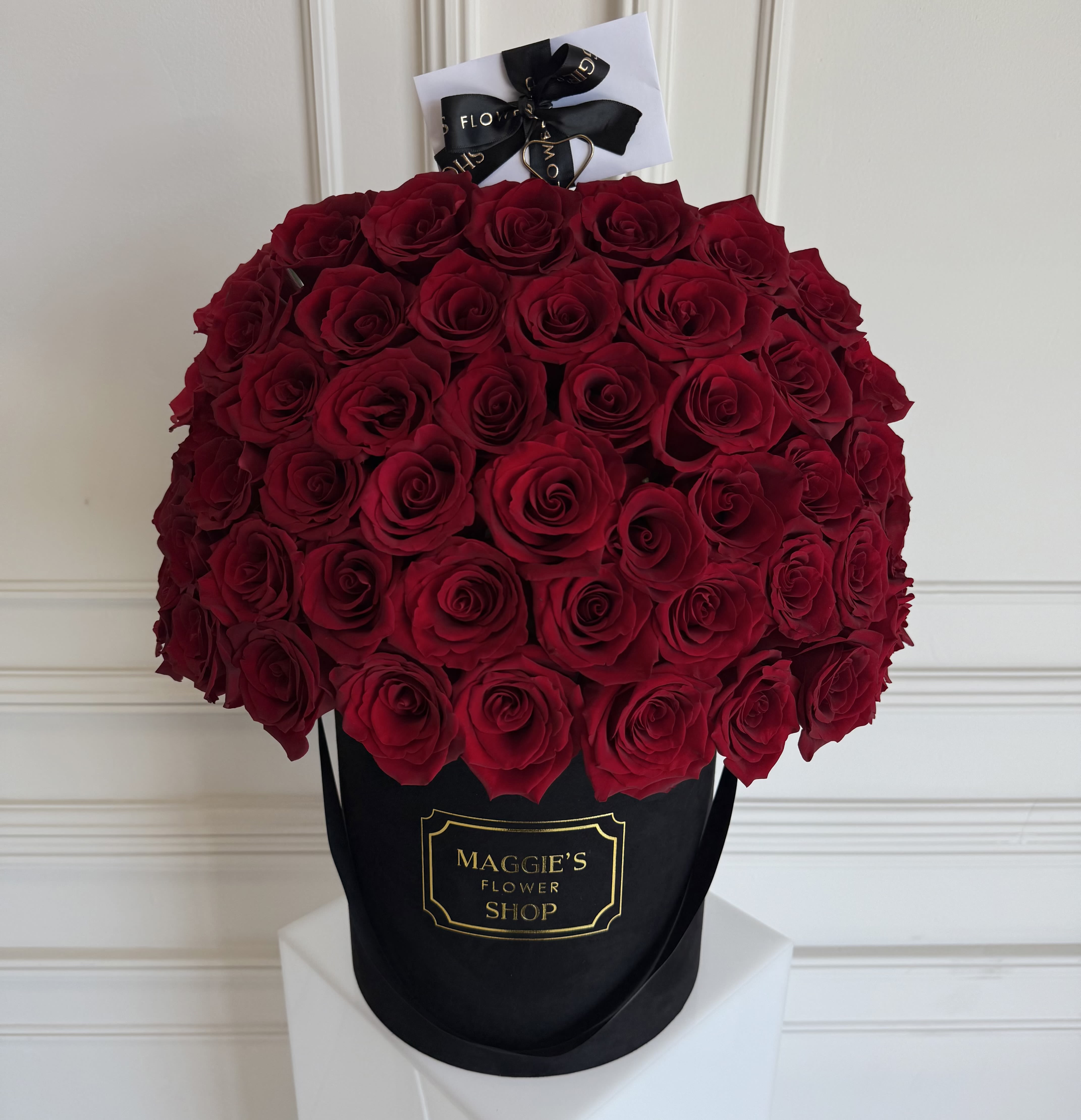 MFS 50 Rose Box (Black Suede Box)
