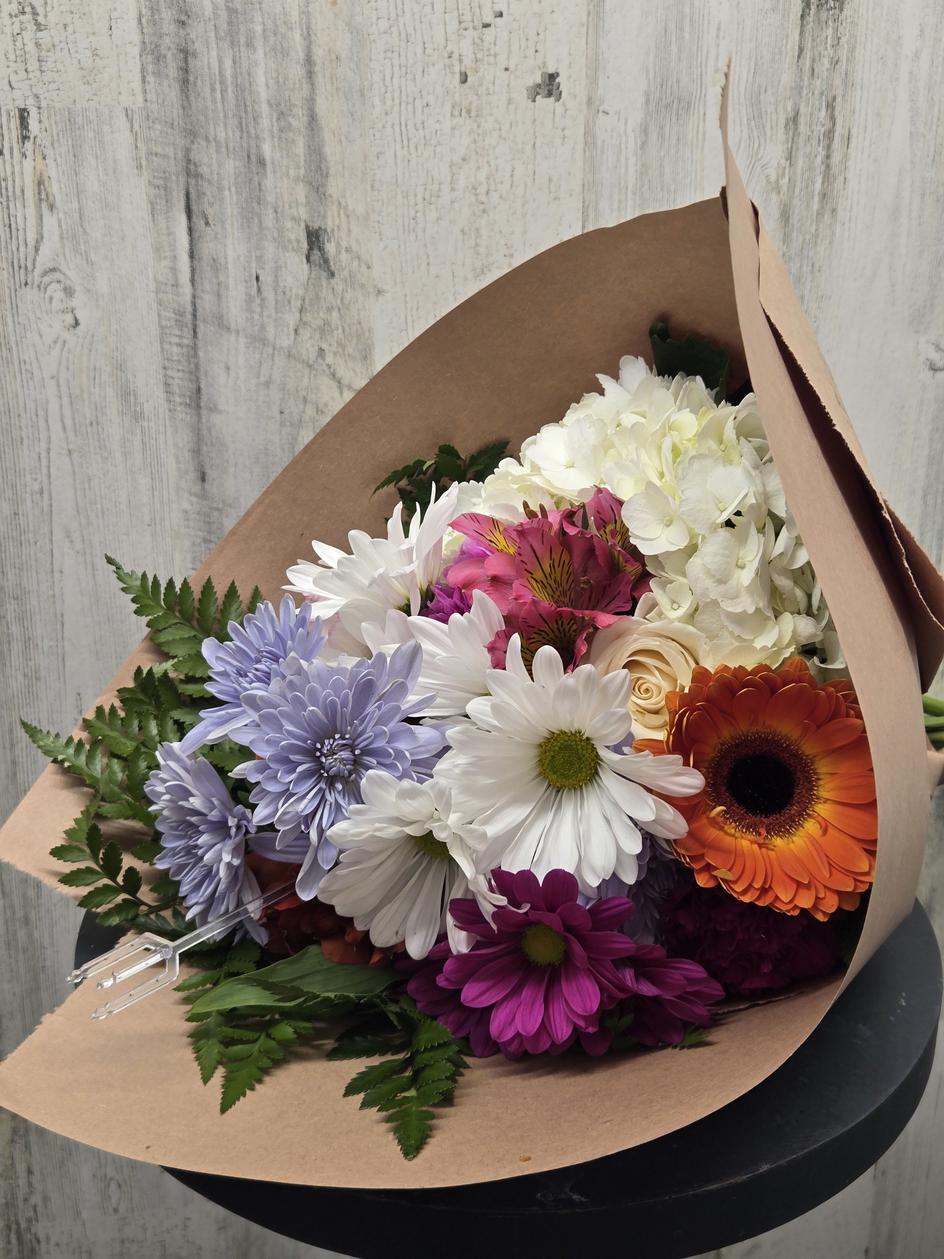 Wrapped Farm House Bouquet