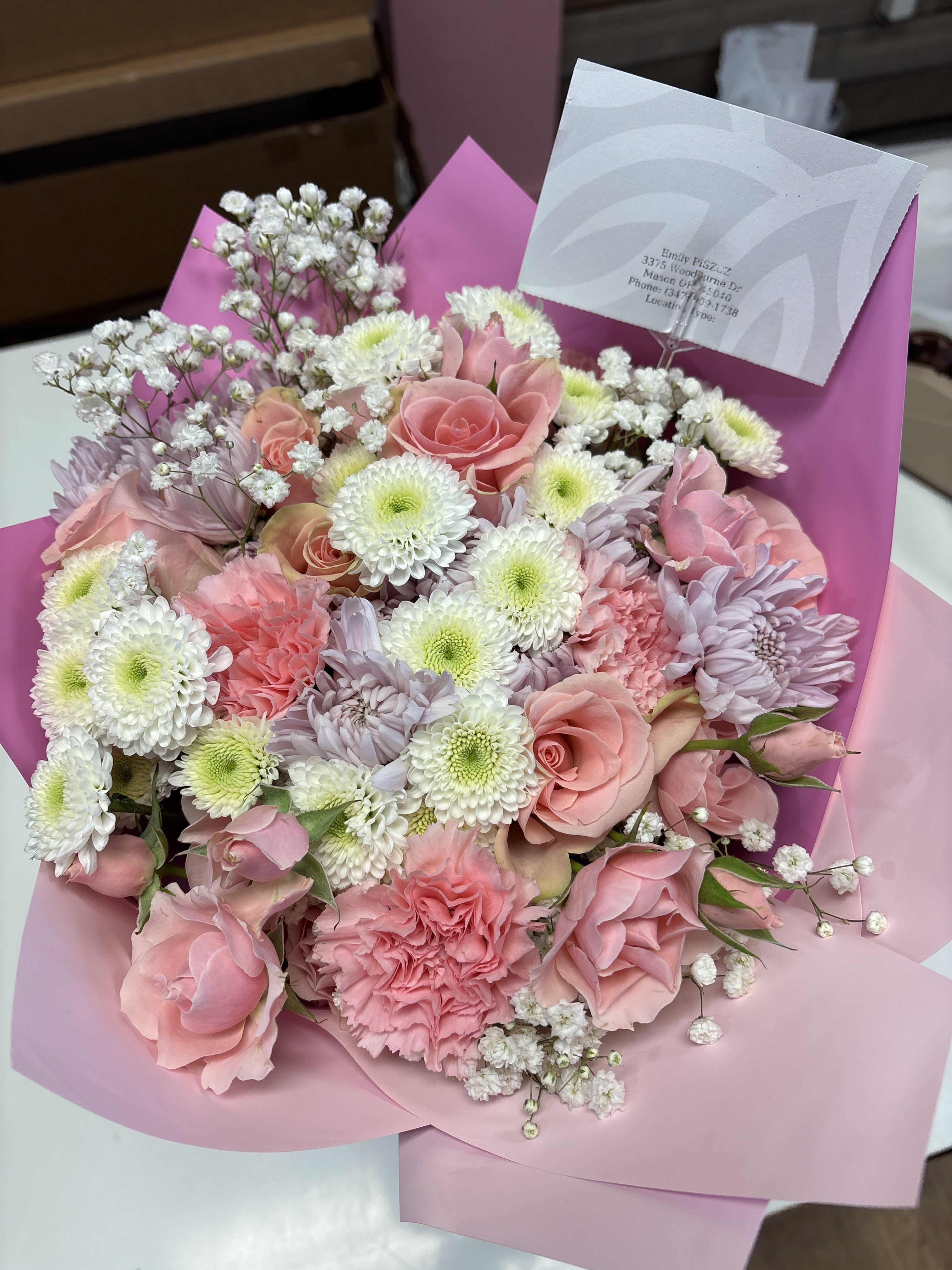 Mixed Pink Bouquet