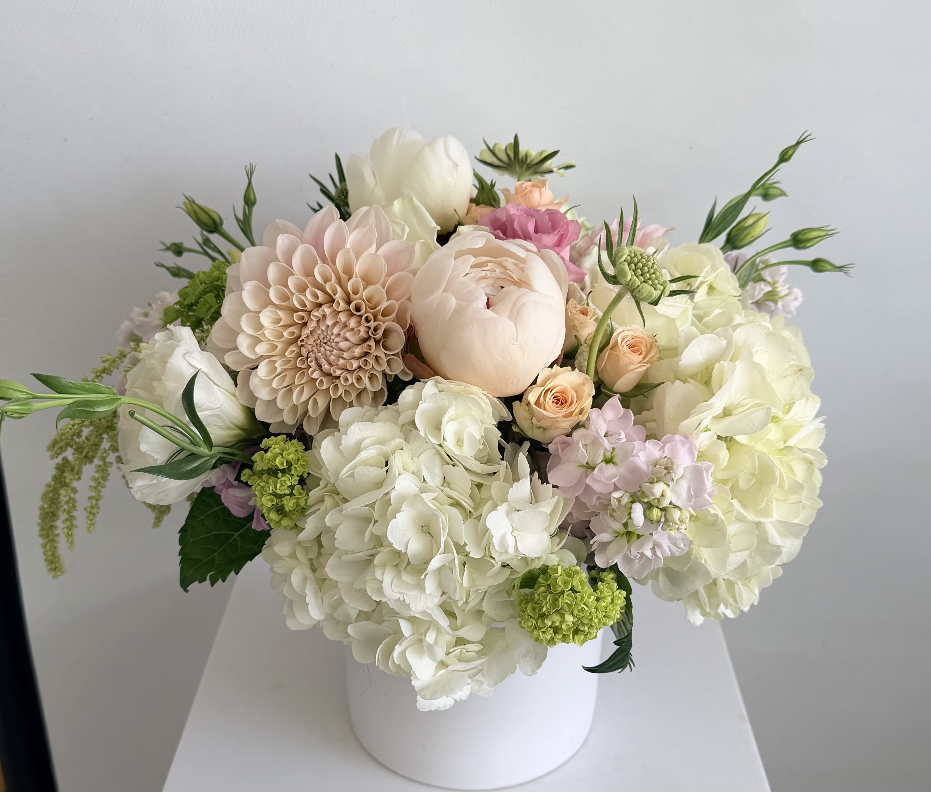 Pink and blush bouquet