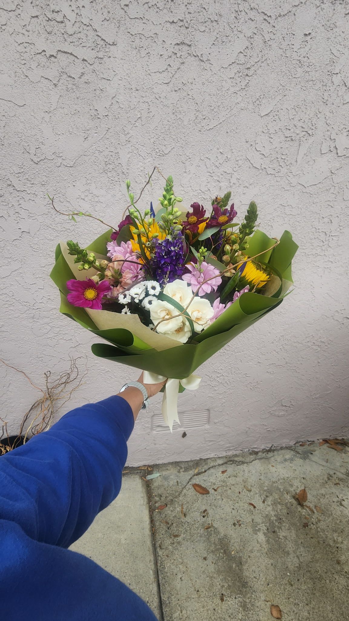 Wrap  Floral Bouquet 