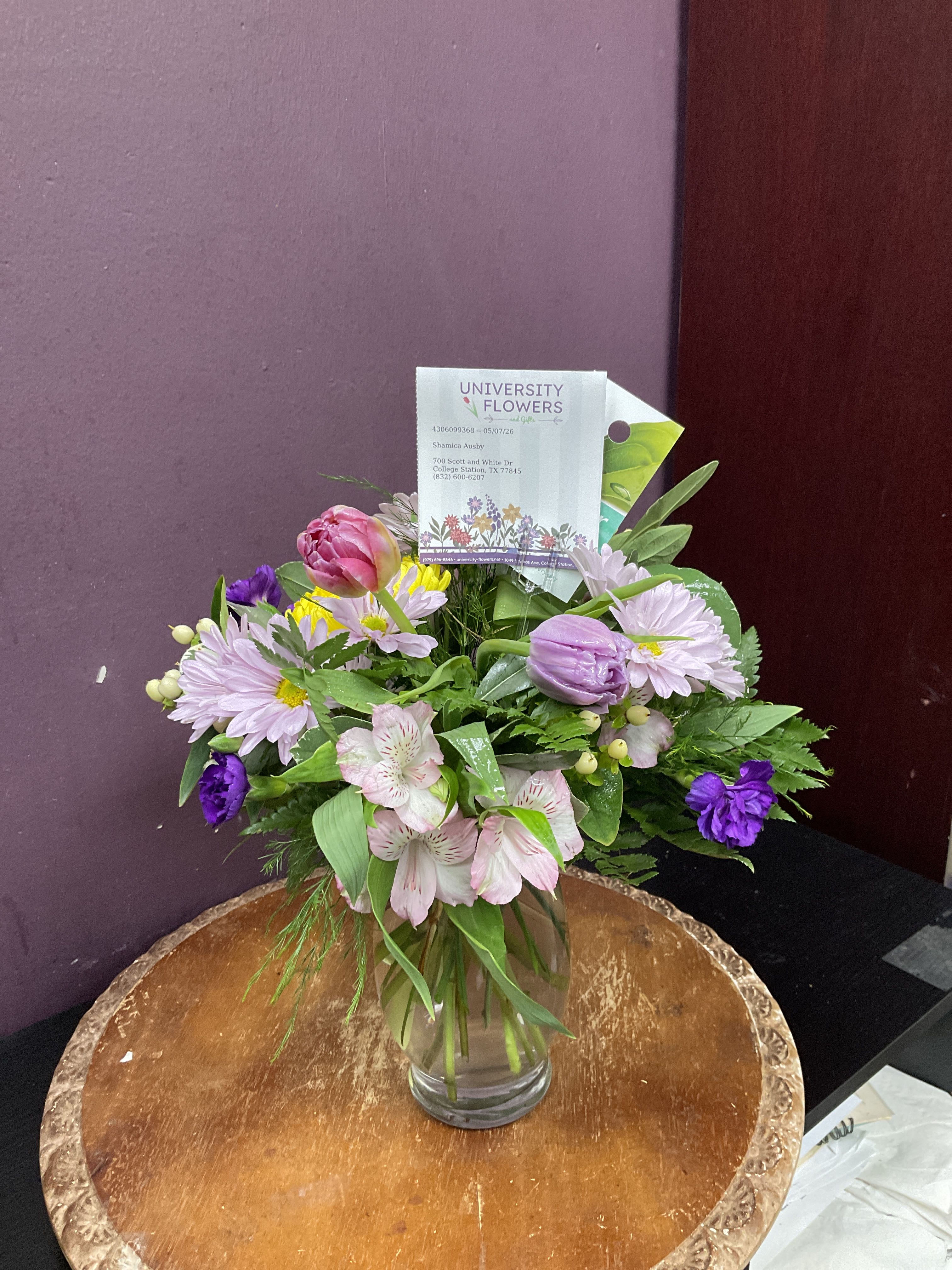 Designer's Choice in Vase