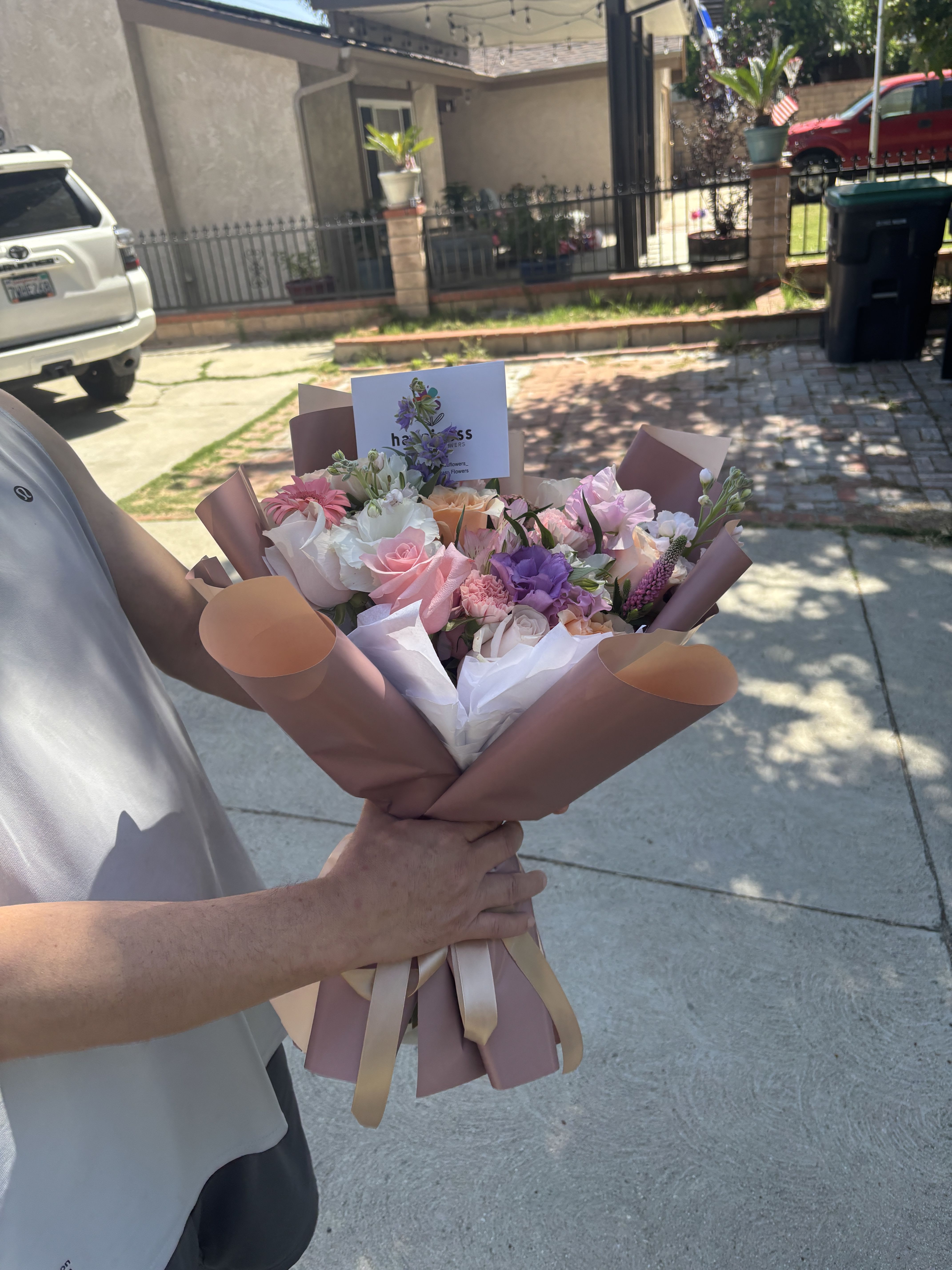 Pink Mixed Flowers Bouquet