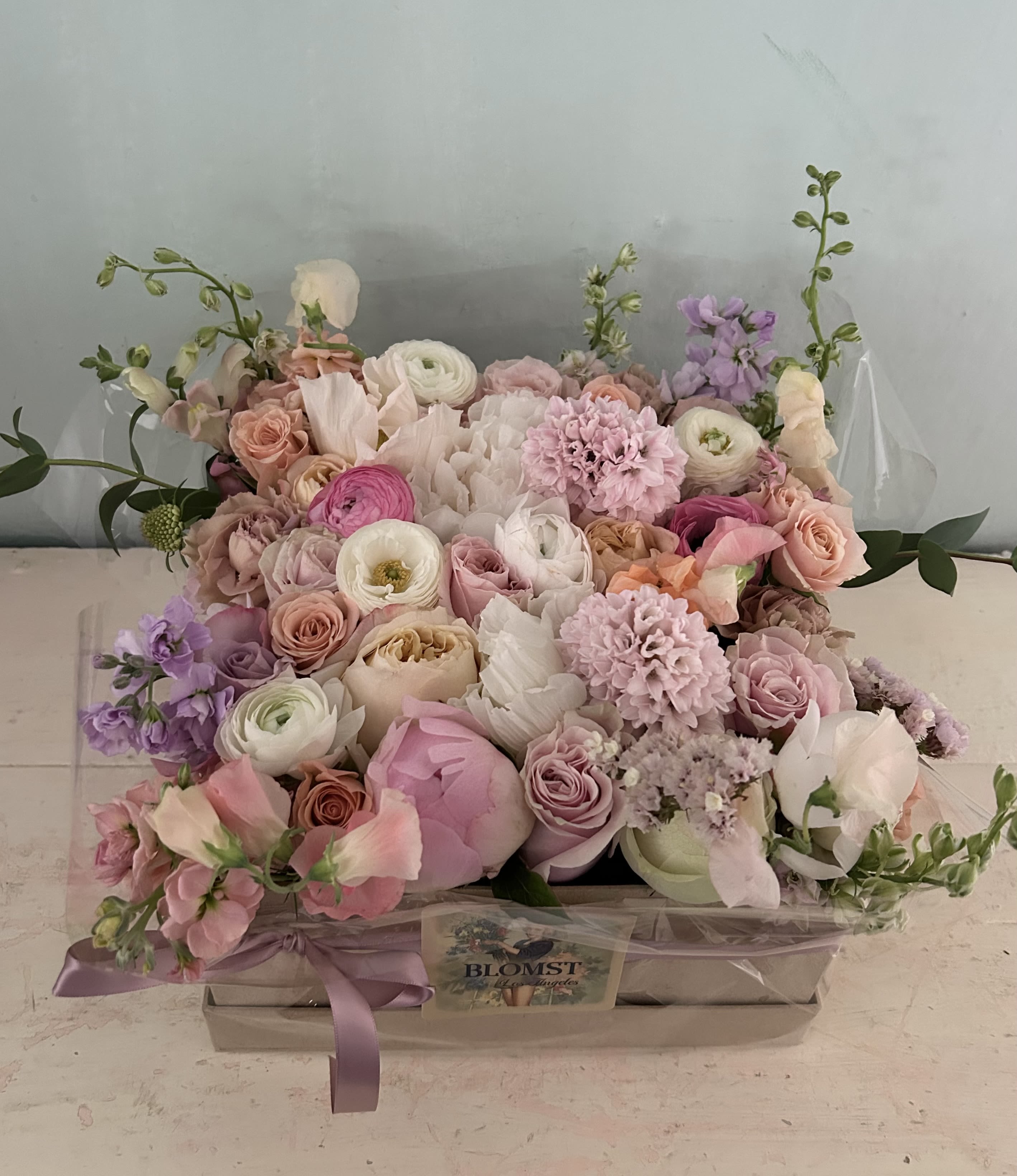 Golden Light Flower box