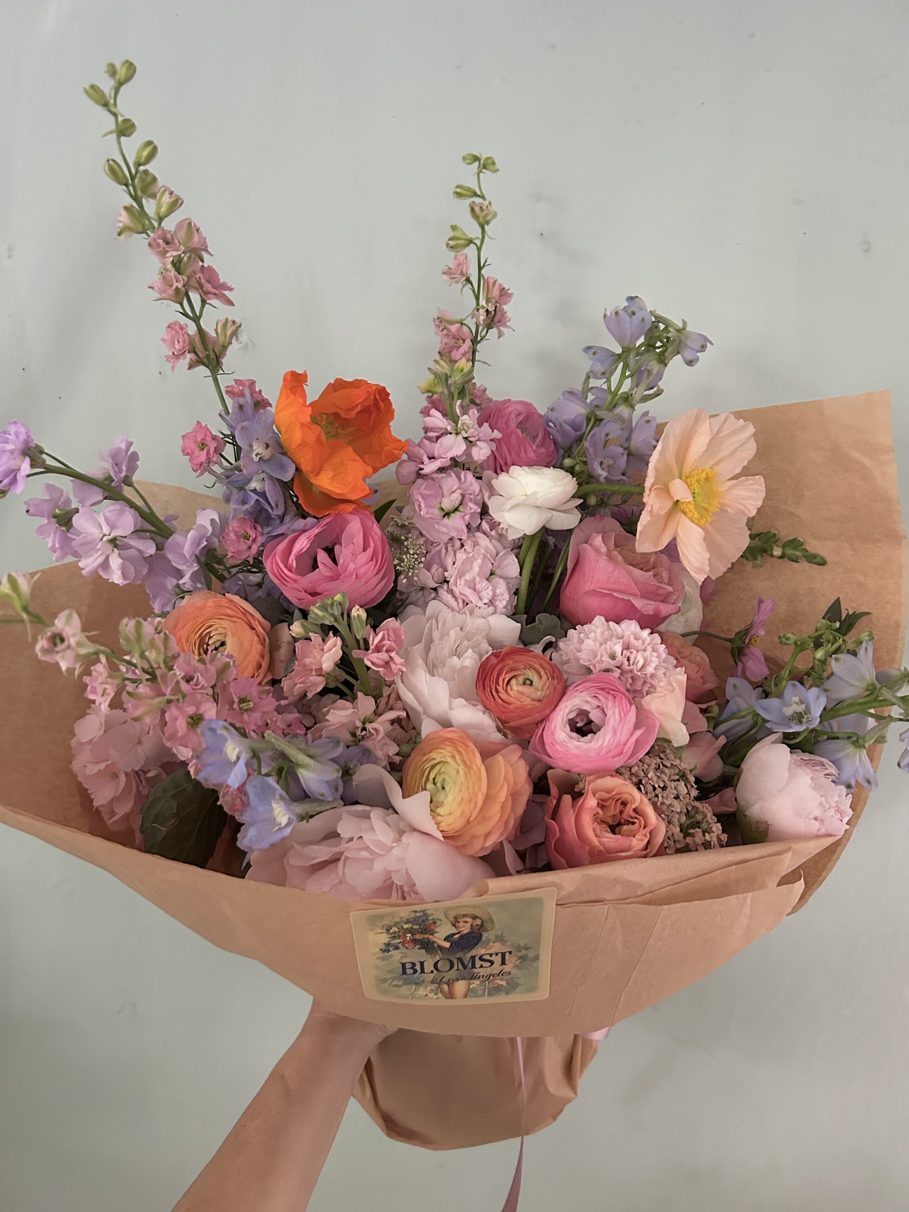 Ariel pastel bouquet