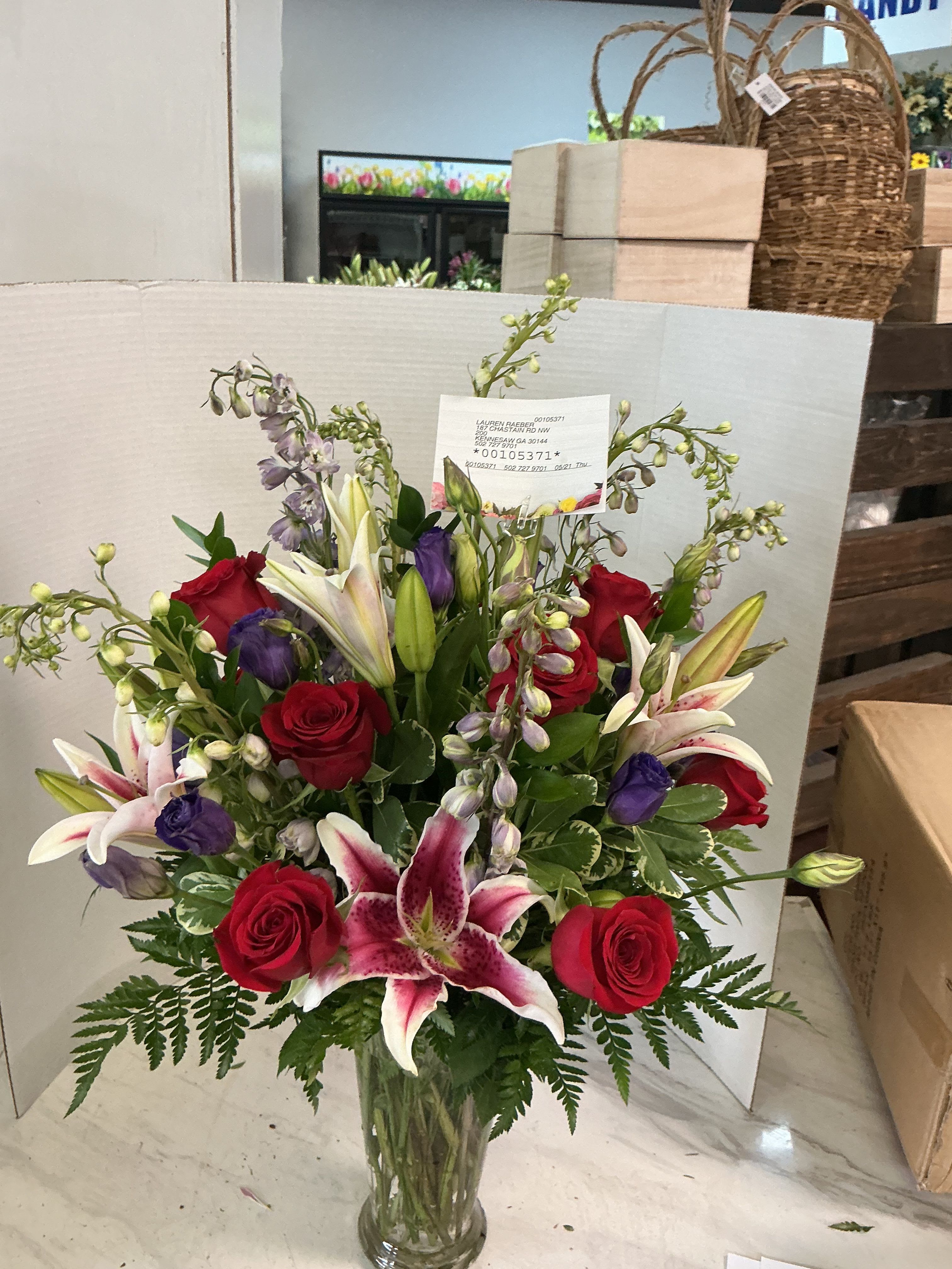 The wow  FLORAL  bouquet 