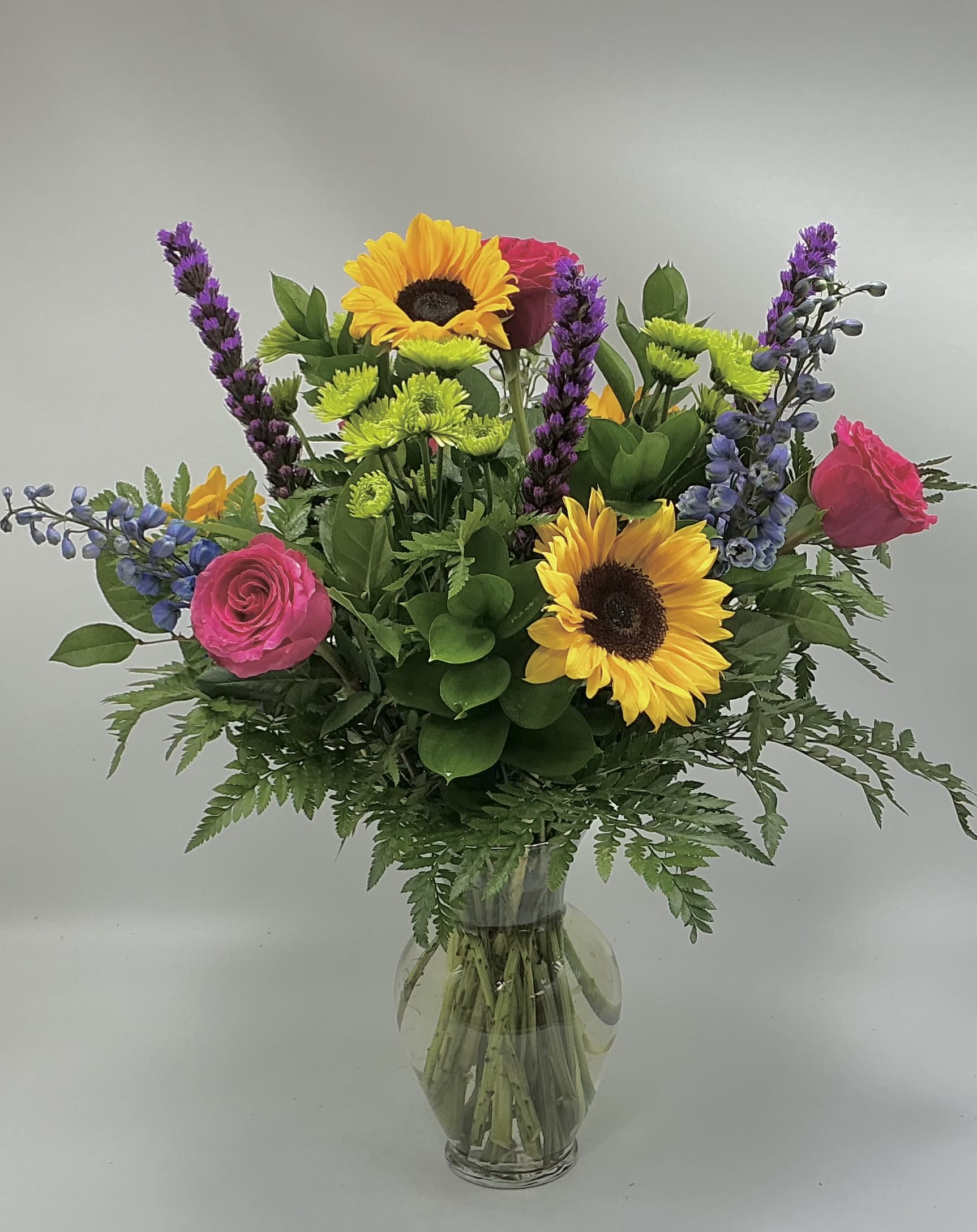 Designer's Choice - Bright & Colorful - designed in a vase