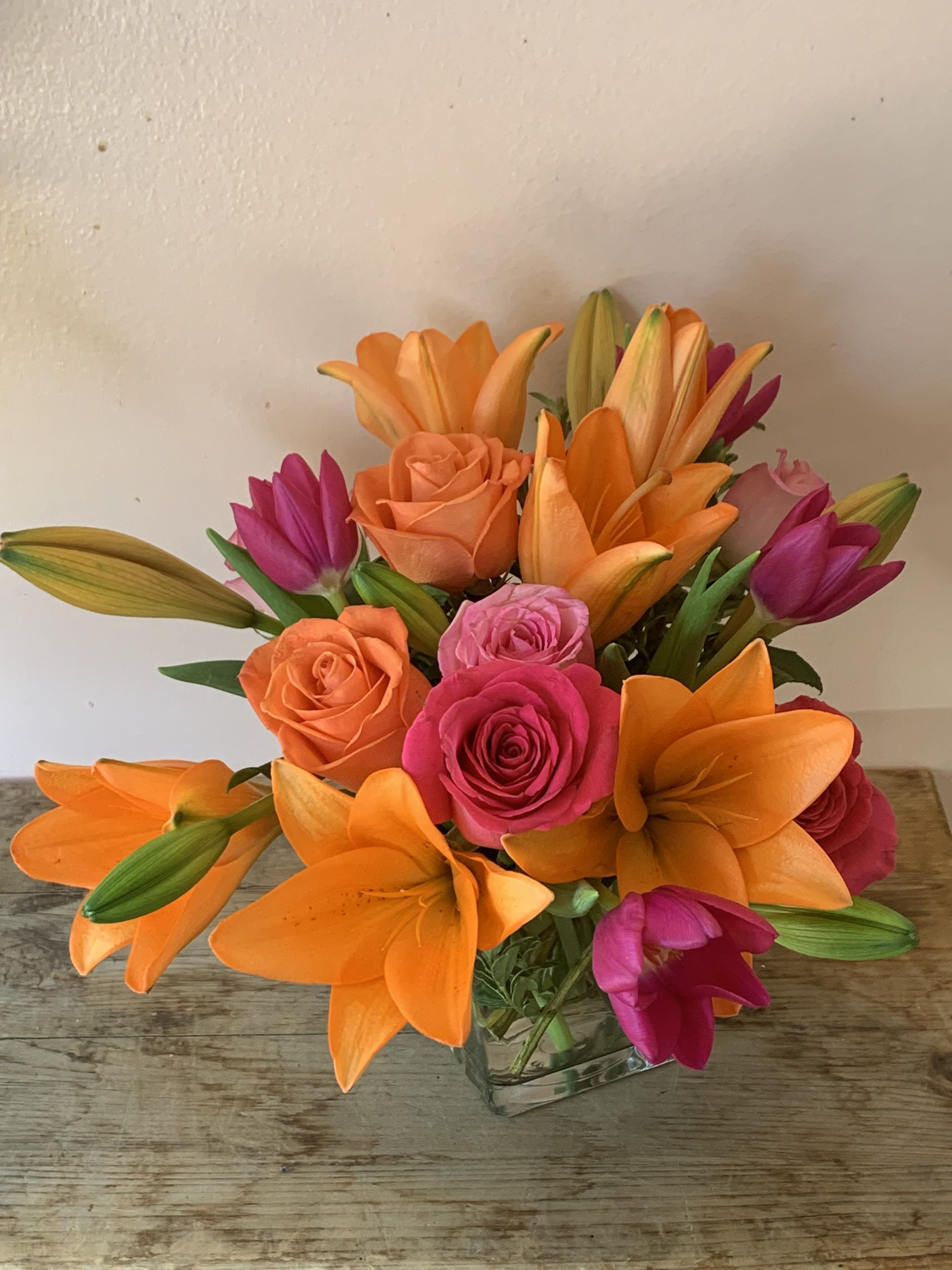 Precious Coral by Fillmore Florist | Contemporary Multi-Occasion Flower Delivery in San Francisco