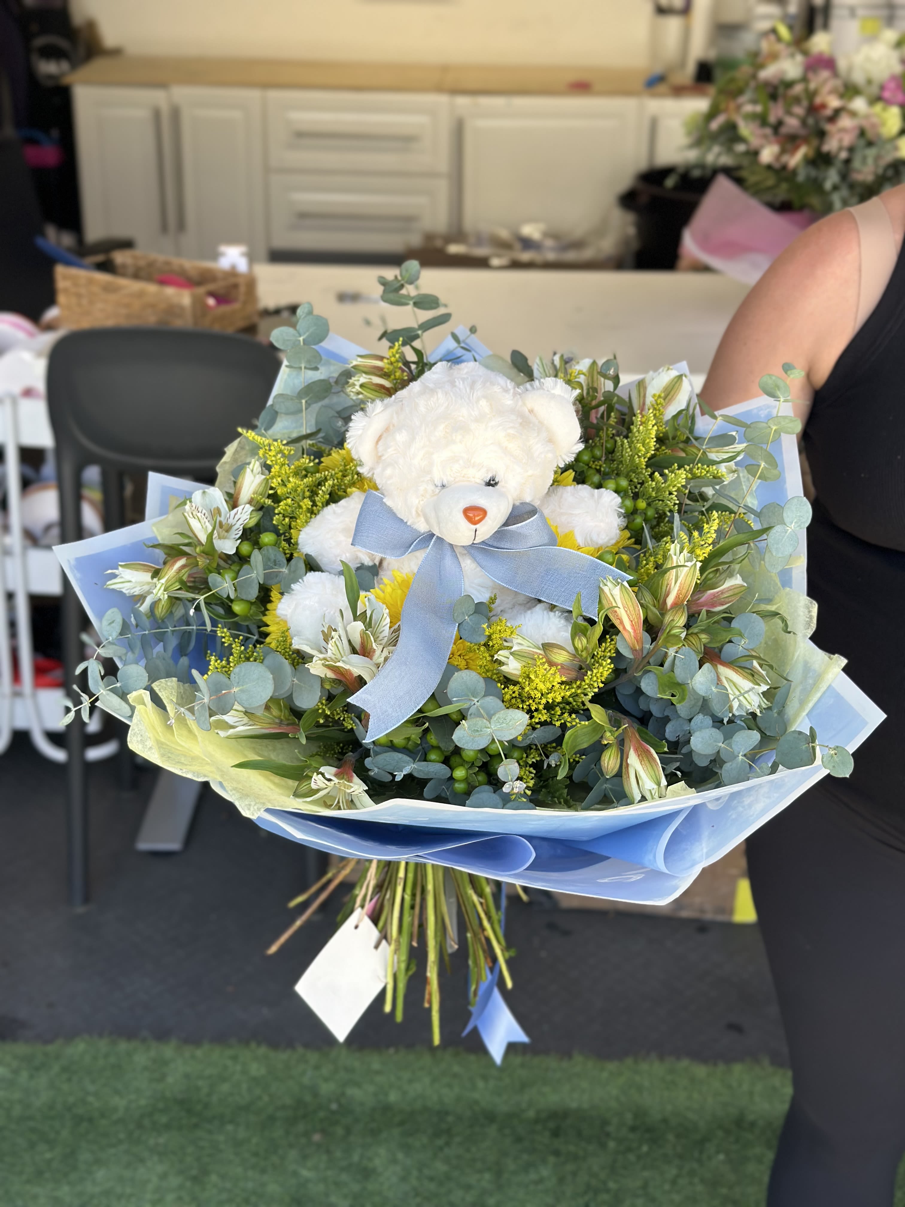 Teddy Bloom Bouquet