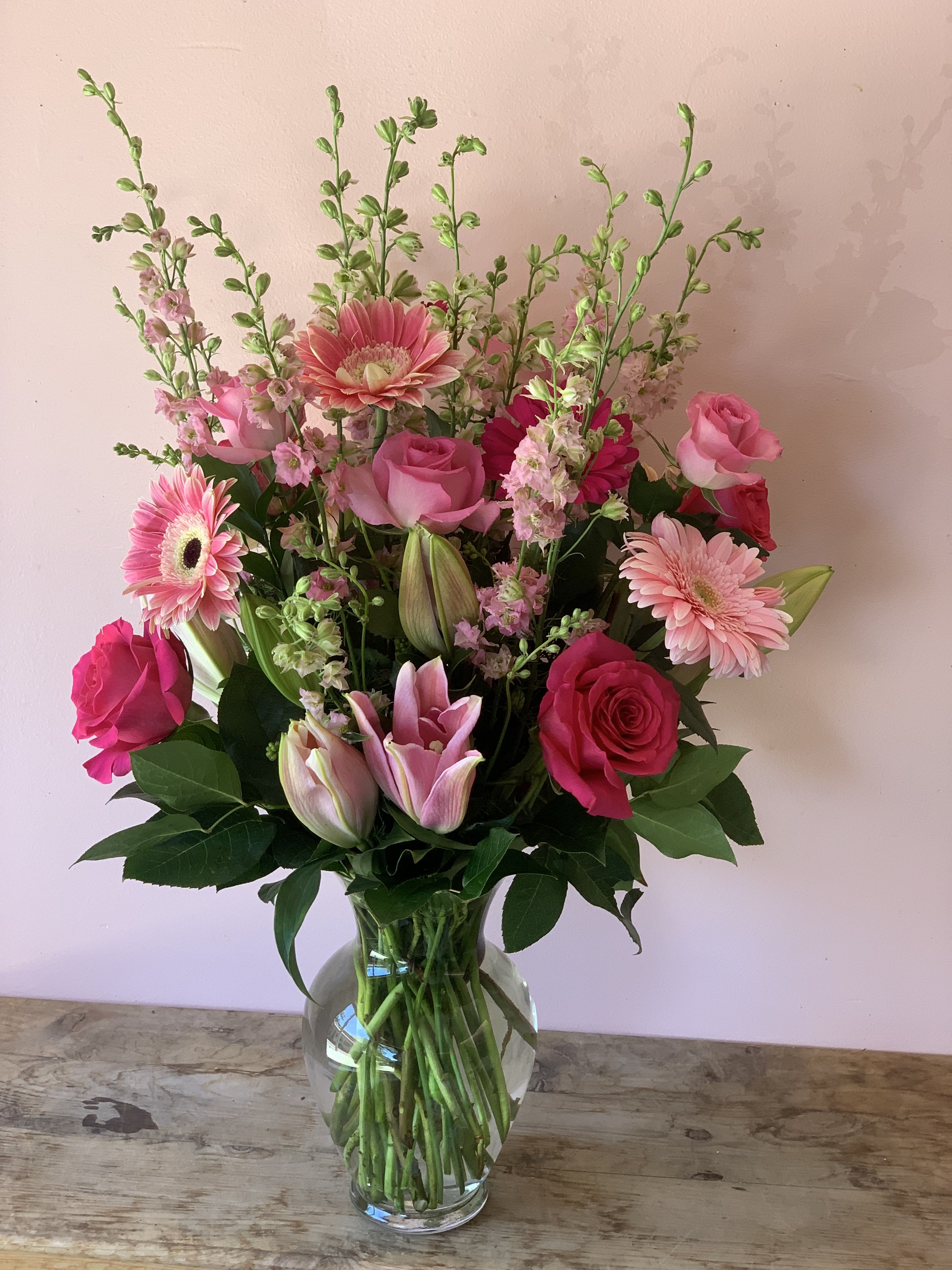 Rosy Maple Butterfly Flowers by Fillmore Florist in San Francisco