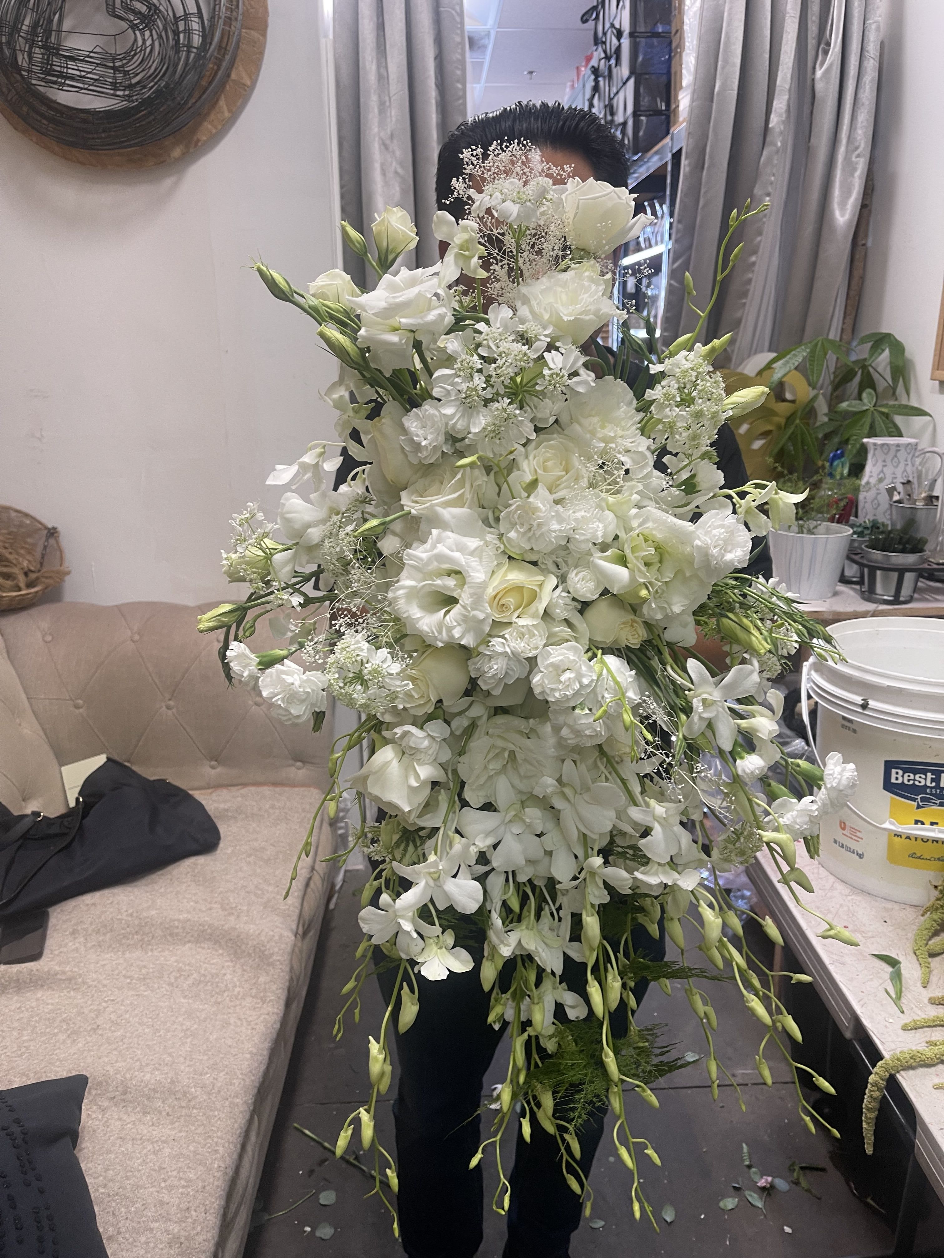 White Wedding Bouquet