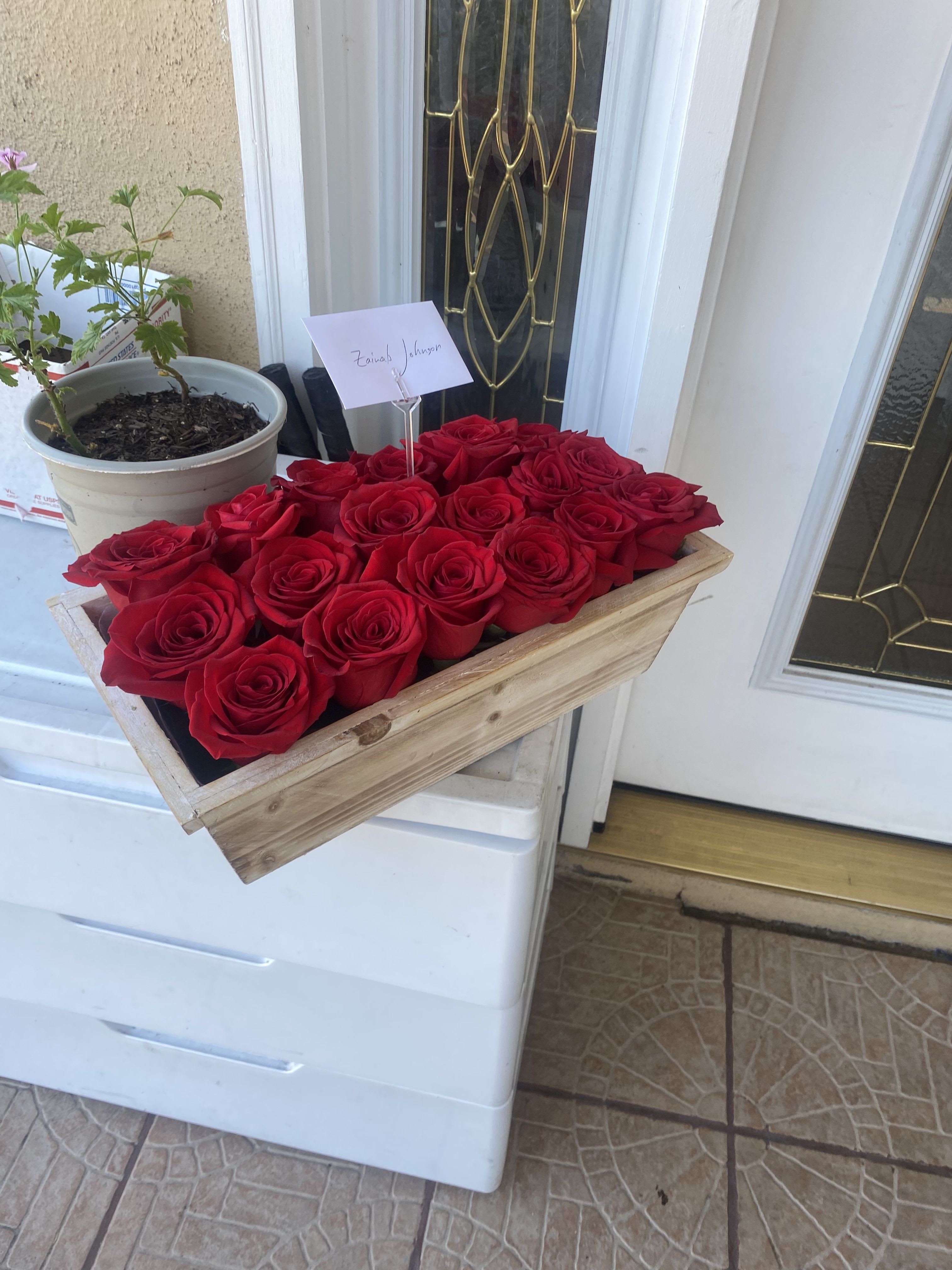 Red Rose Box
