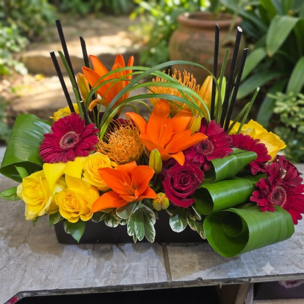 Teleflora's Bamboo Getaway