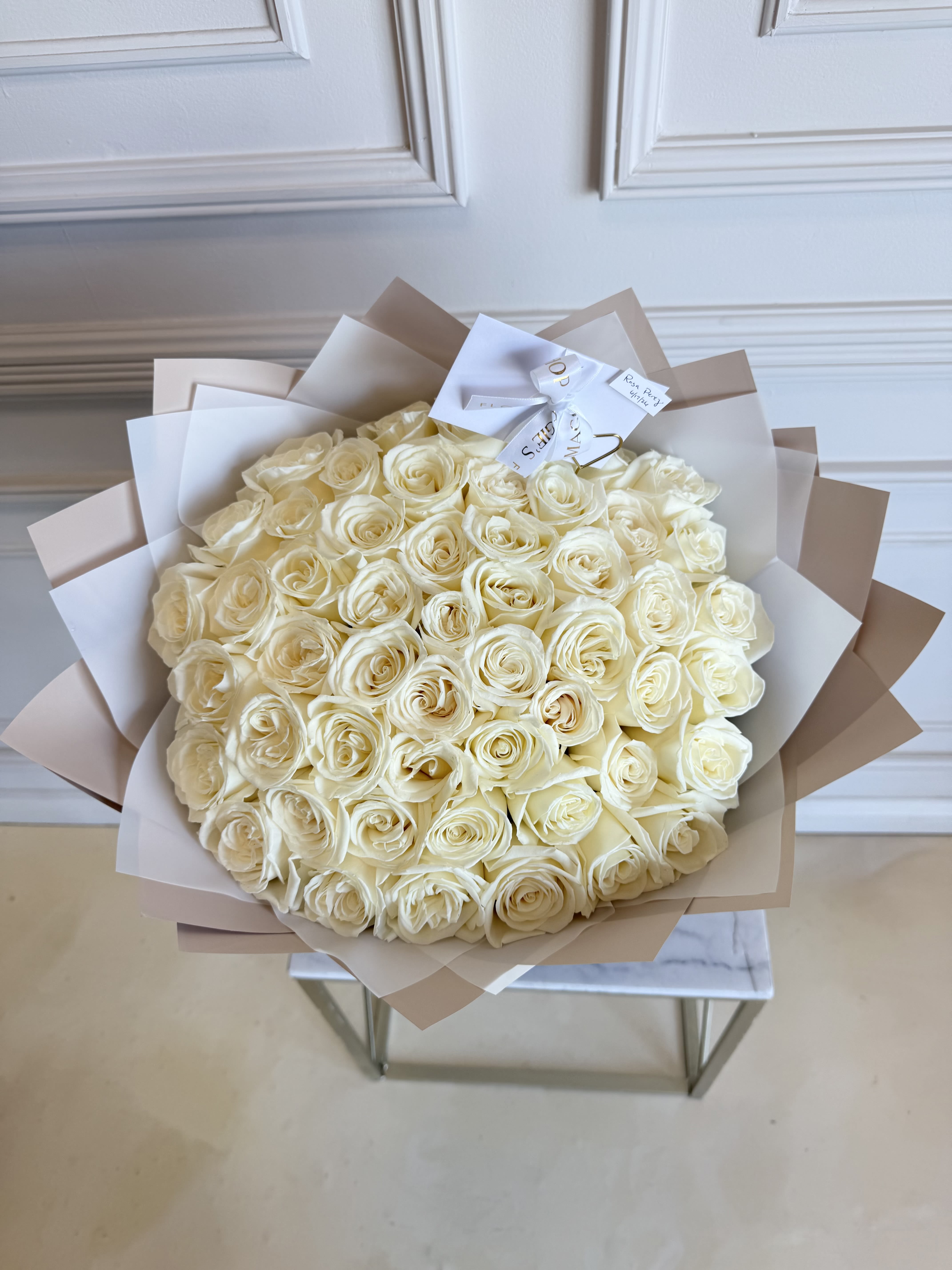 MFS Blanc 50 Rose Bouquet