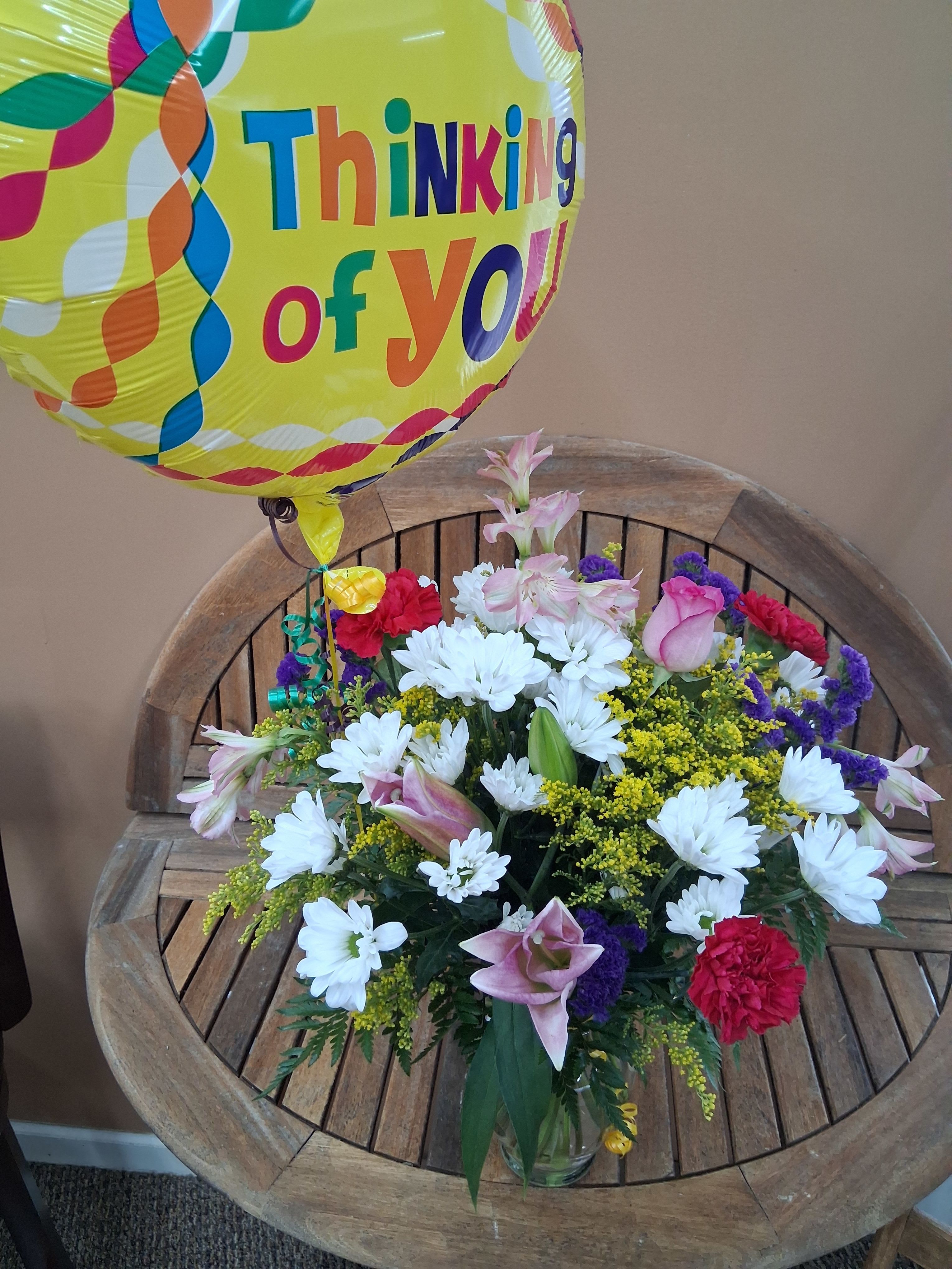 Spring Explosion Vibrant Mixed Flower Bouquet - Same Day Delivery Huntsville AL