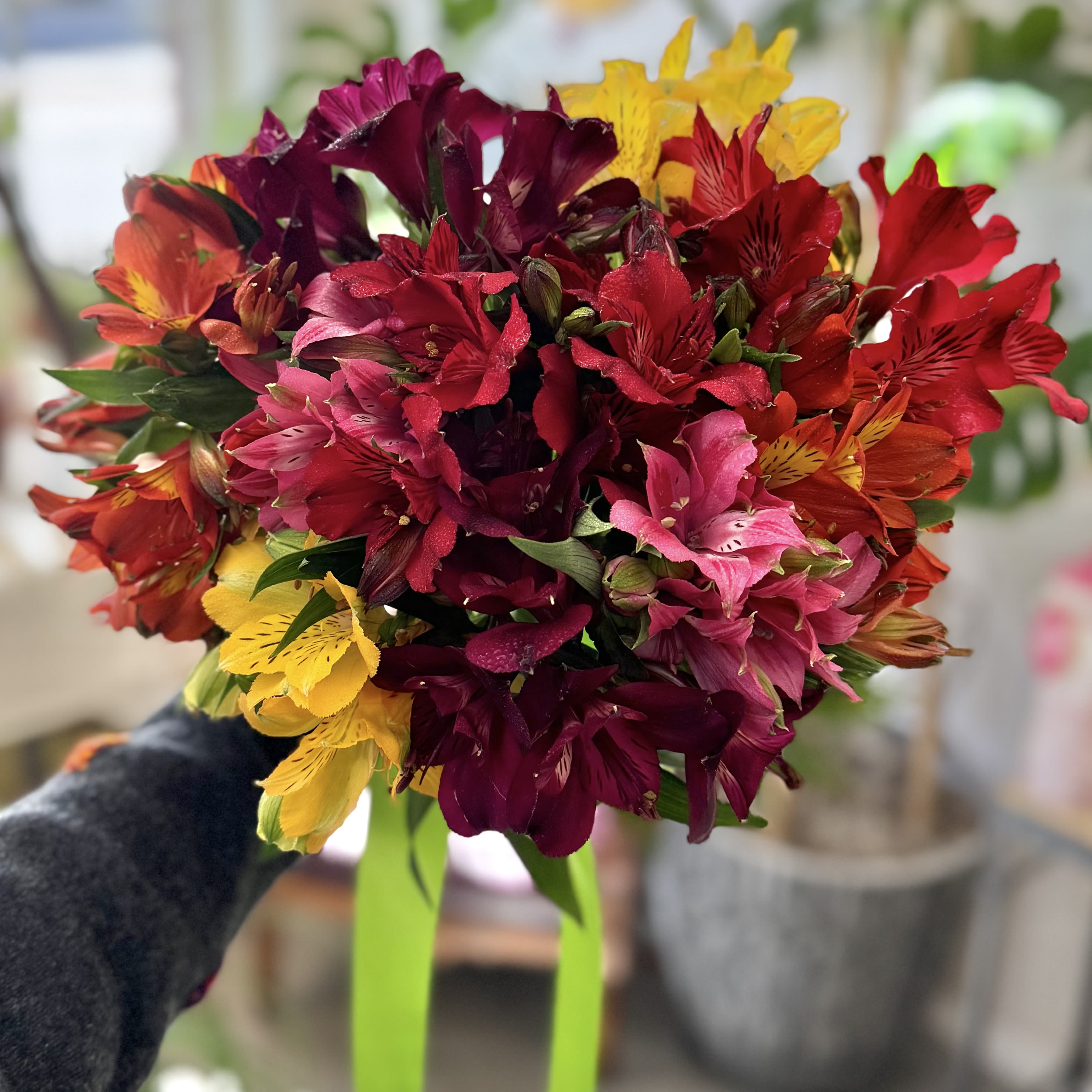Rainbows and Sunshine Wrapped Bouquet