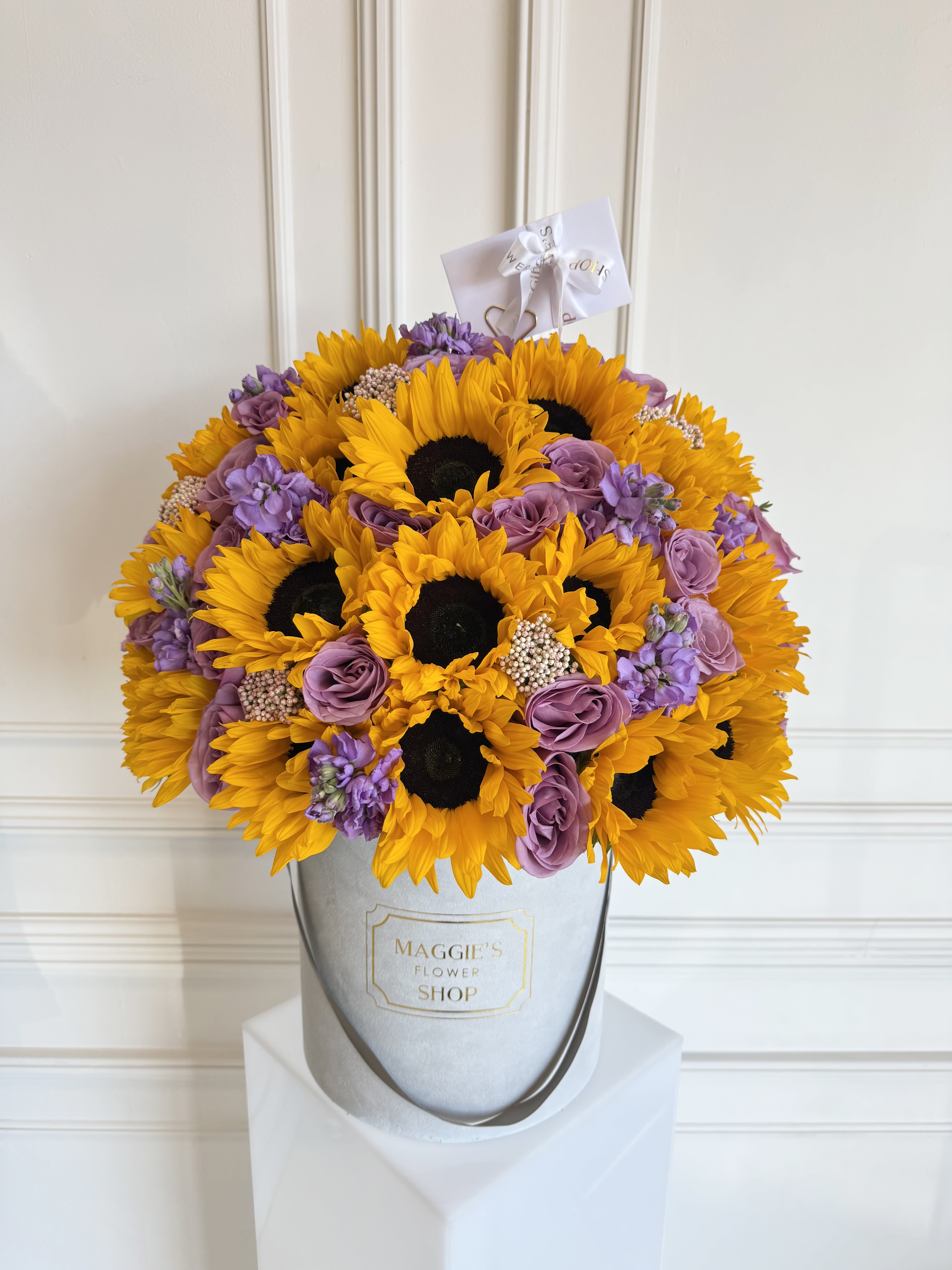 MFS Sunflowers x Mini Roses (Lavender)