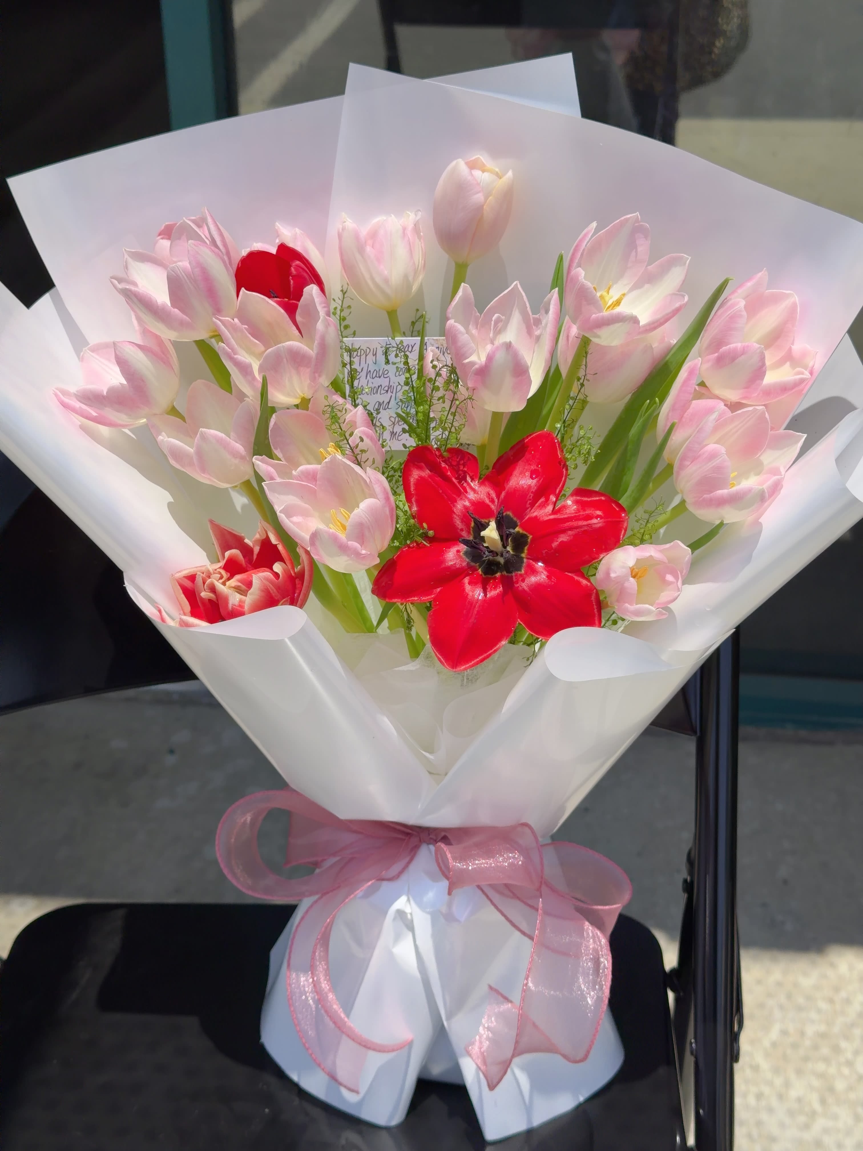 bouquet of tulips