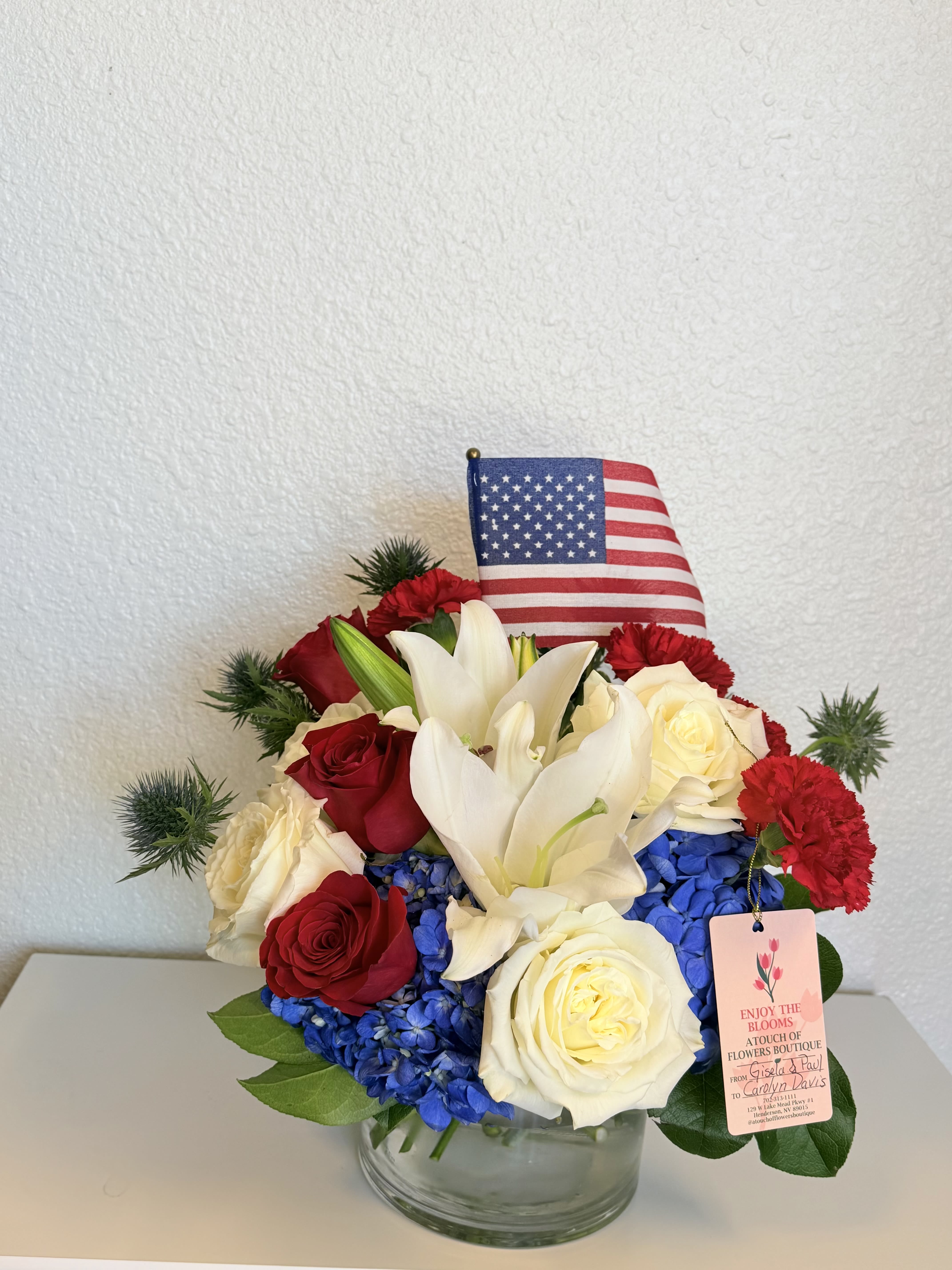 Proud to Be American Bouquet