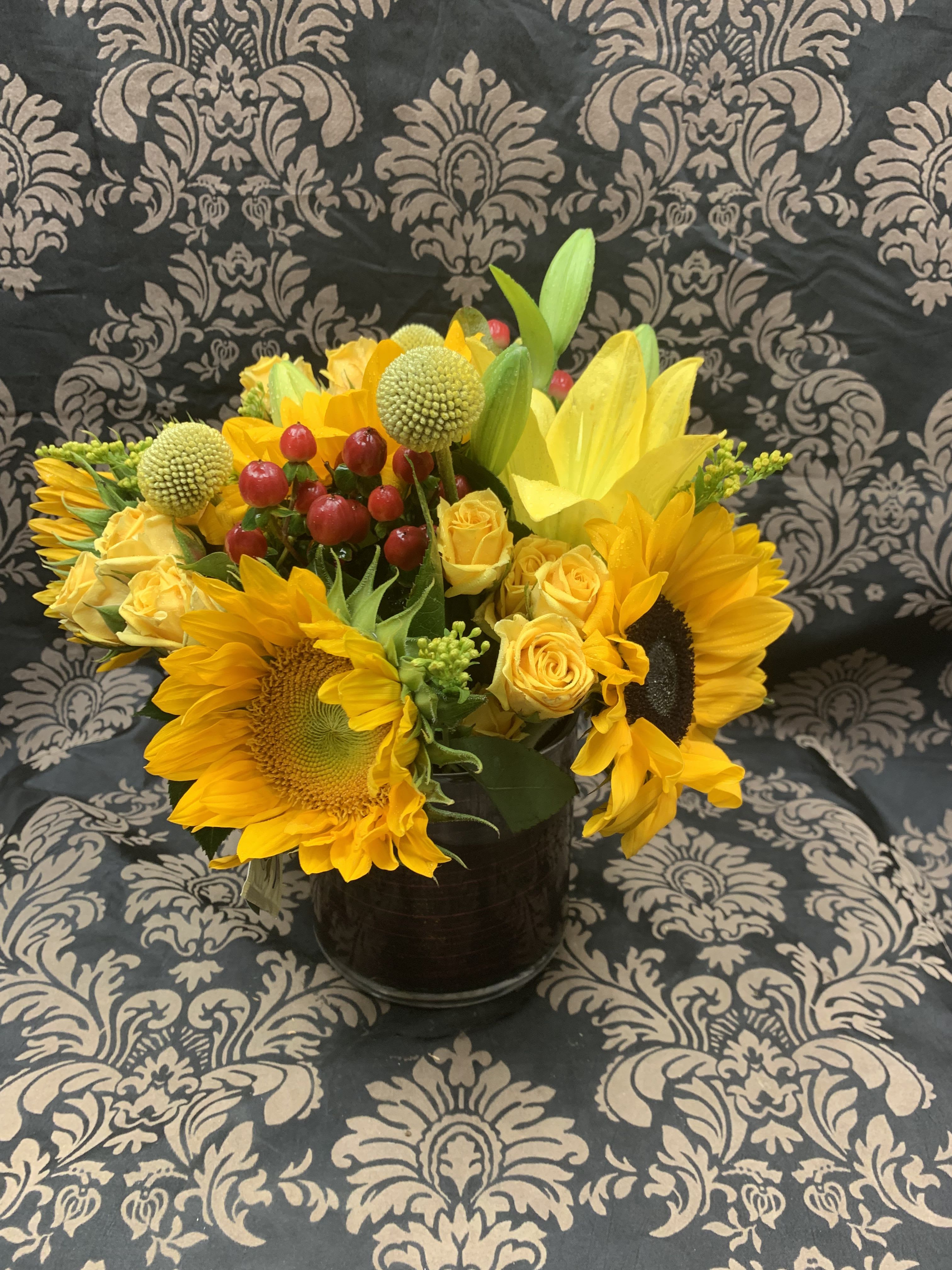 Sunny Sunflowers.