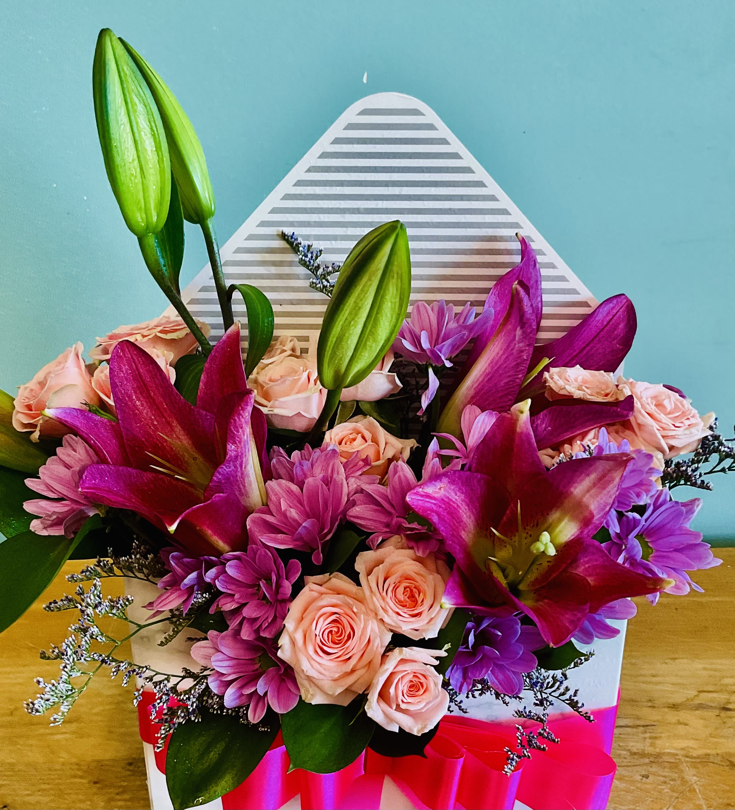 Sending flowers