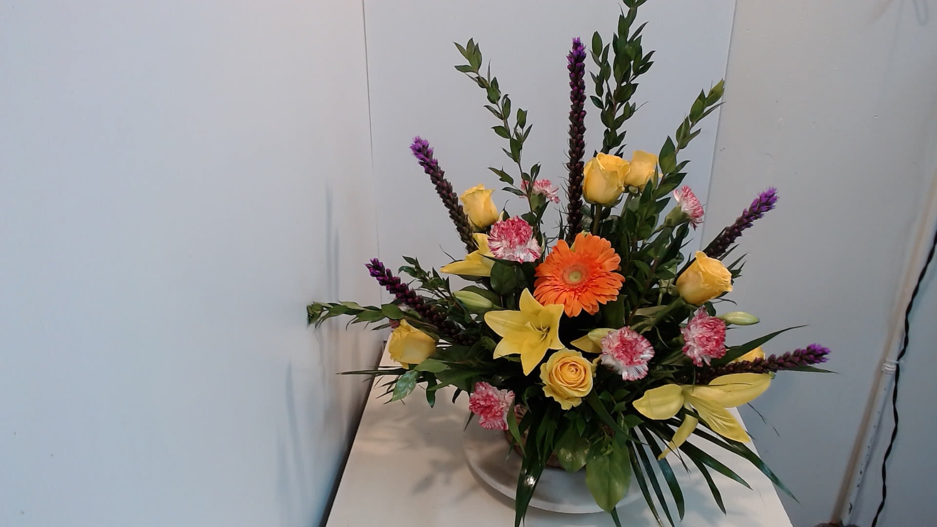 Comfort and Hope Floral Basket