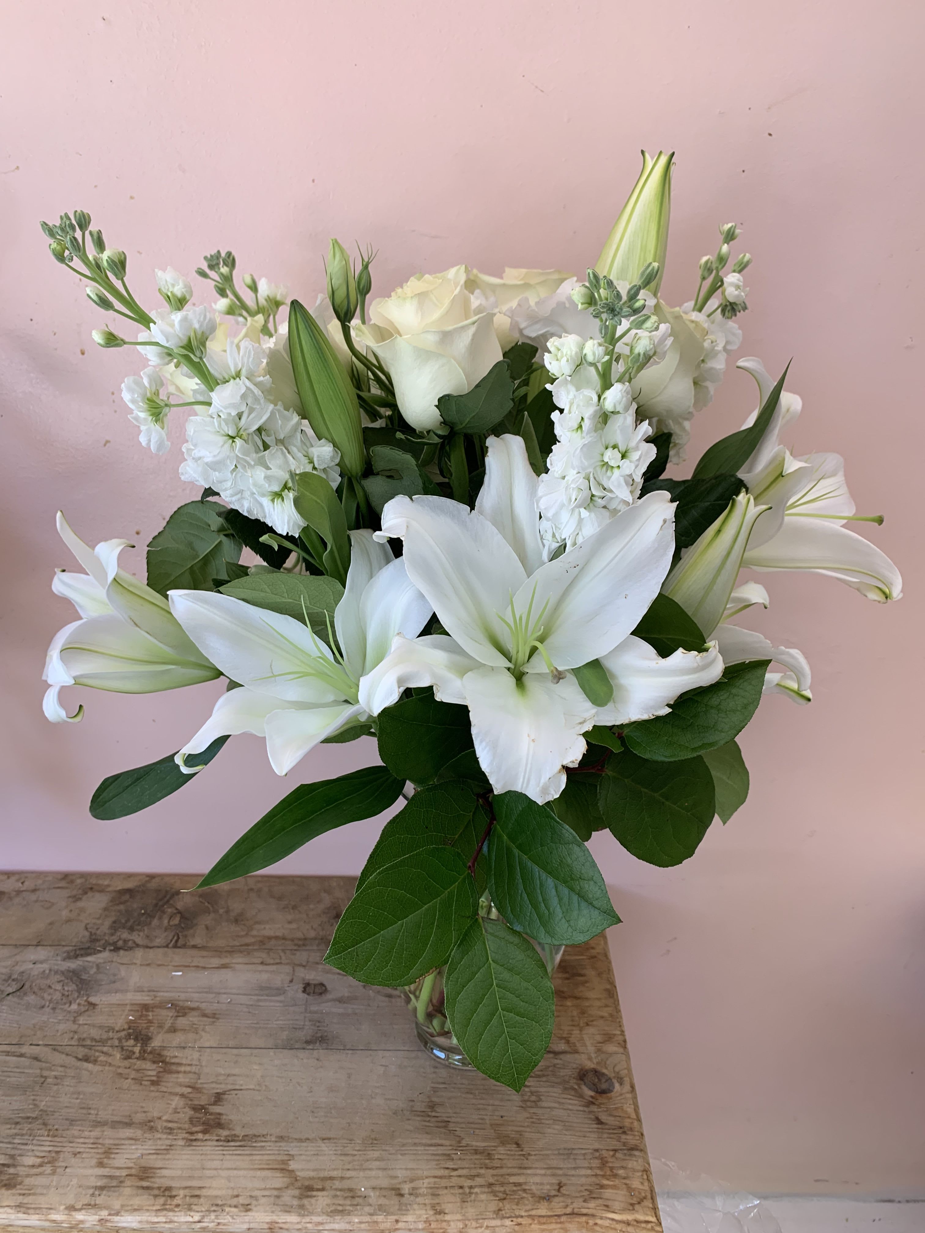 Fresh Fragrant Breeze | Aromatic White Flower Delivery in San Francisco by Fillmore Florist 