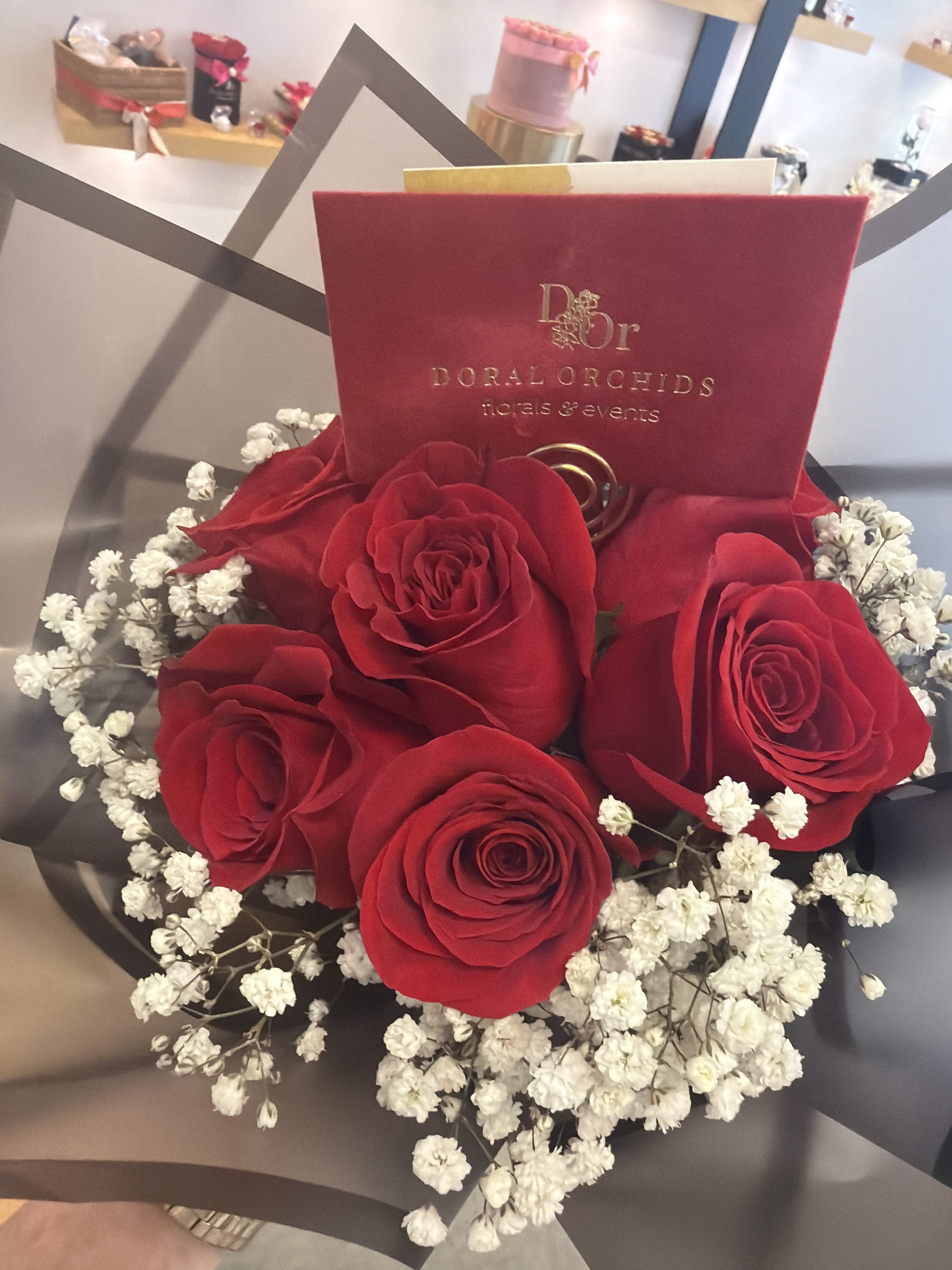 Red Rose Bouquet by BloomNation™