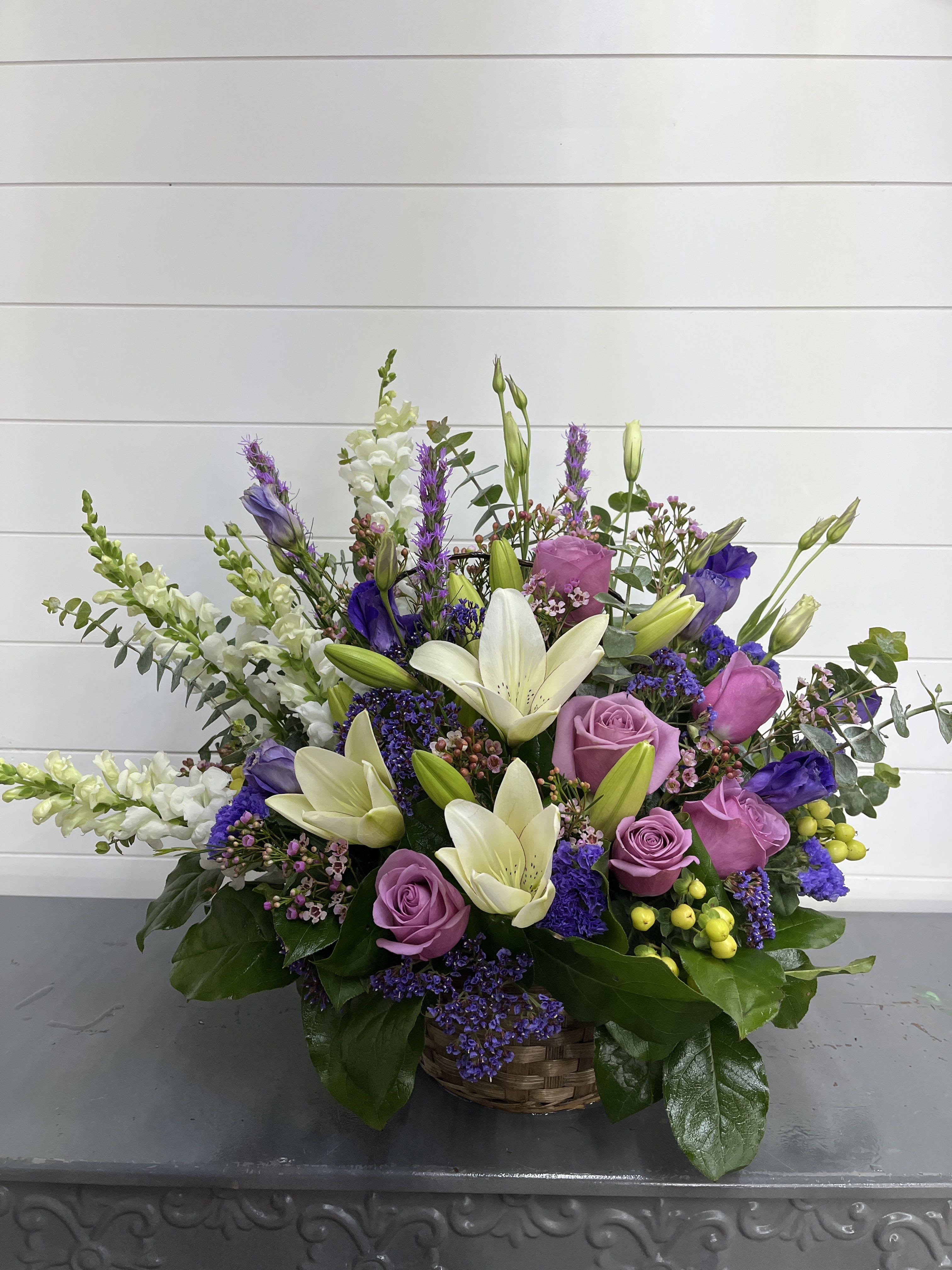 Loving Lavender Basket