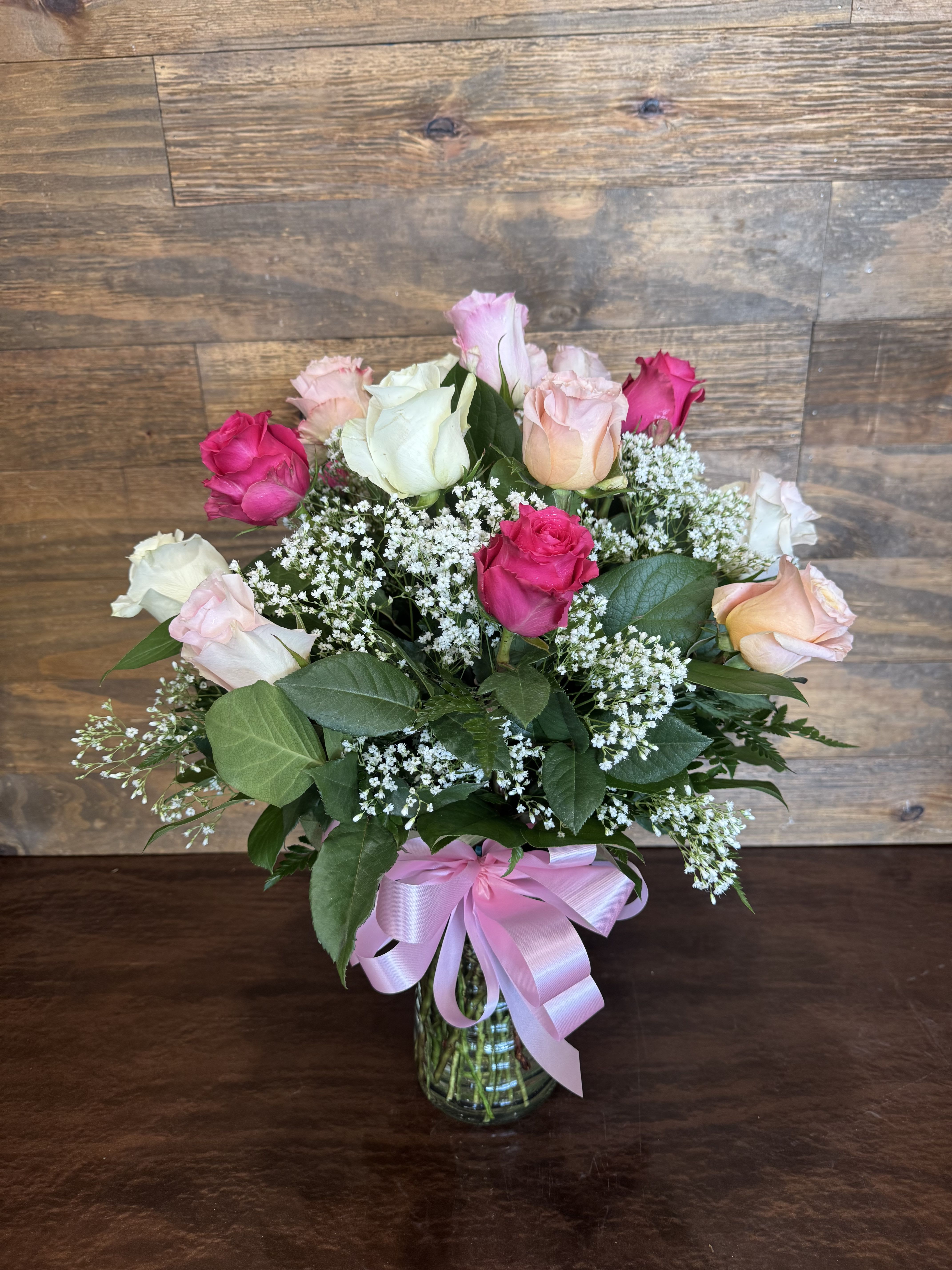 Dozen Mixed Roses
