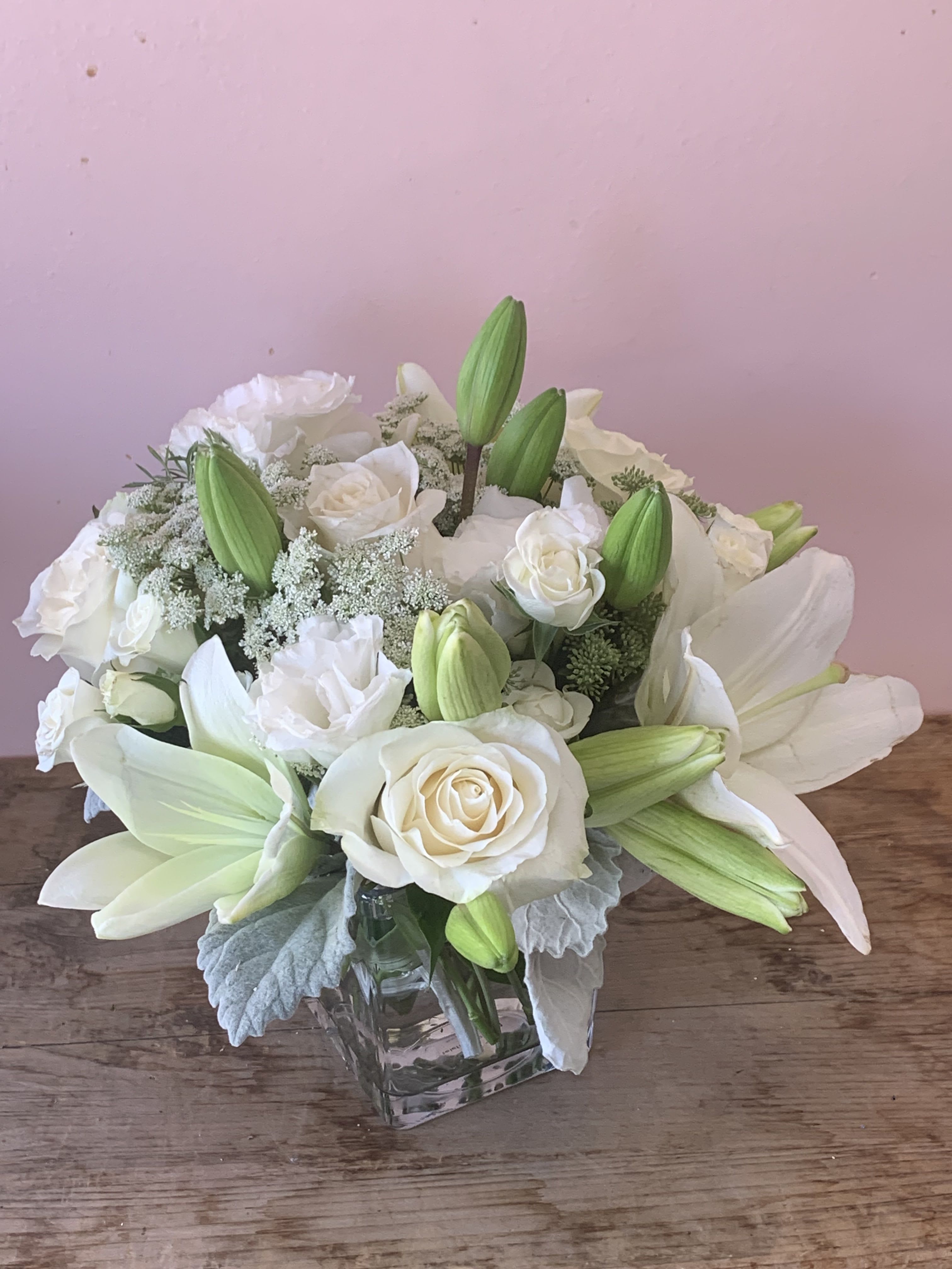 Snow White by Fillmore Florist | San Francisco Flower Delivery 