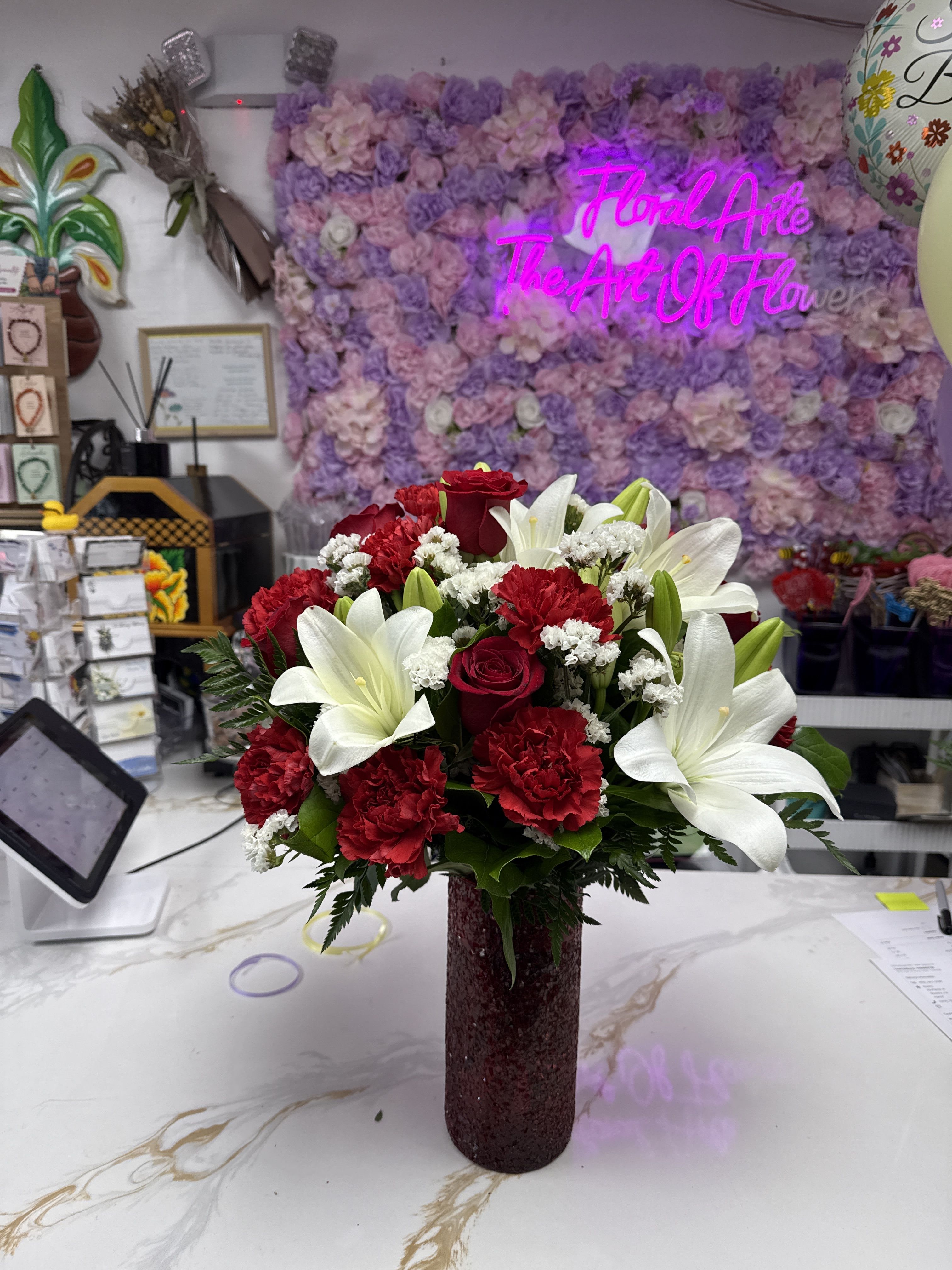 Scarlet Embrace Bouquet