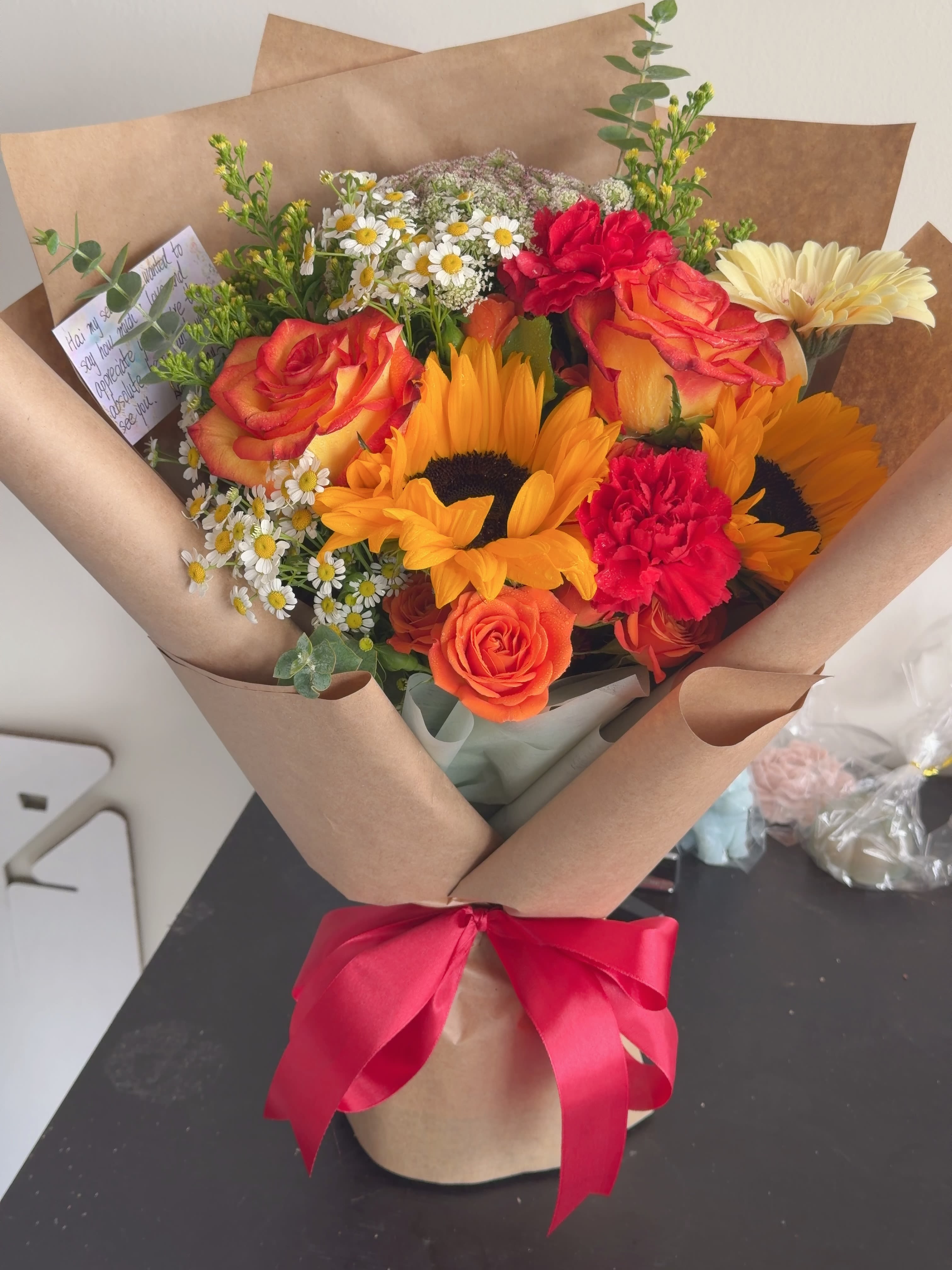 Meeting bouquet