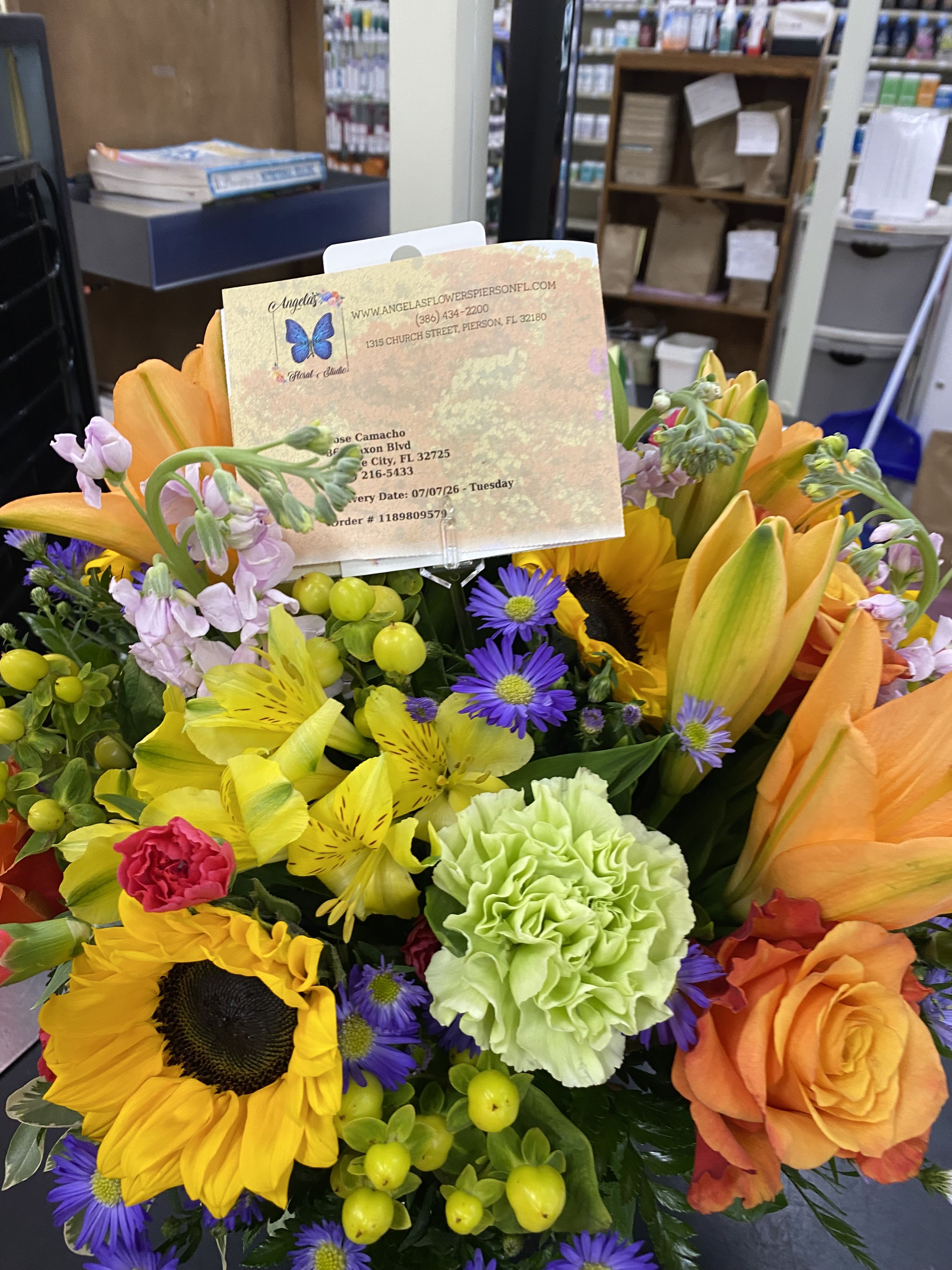 Sunburst Garden Bouquet