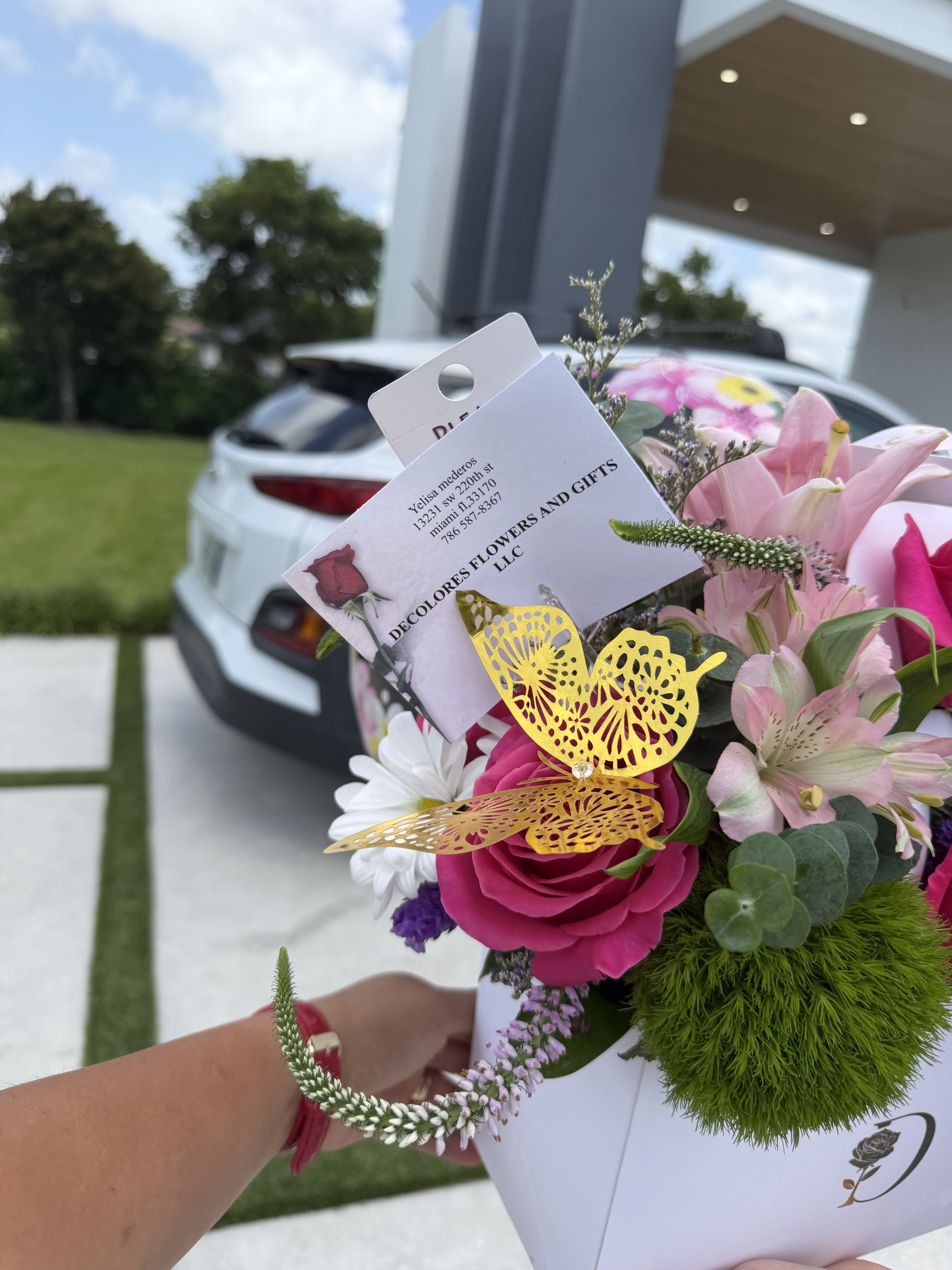Signature Floral Purse