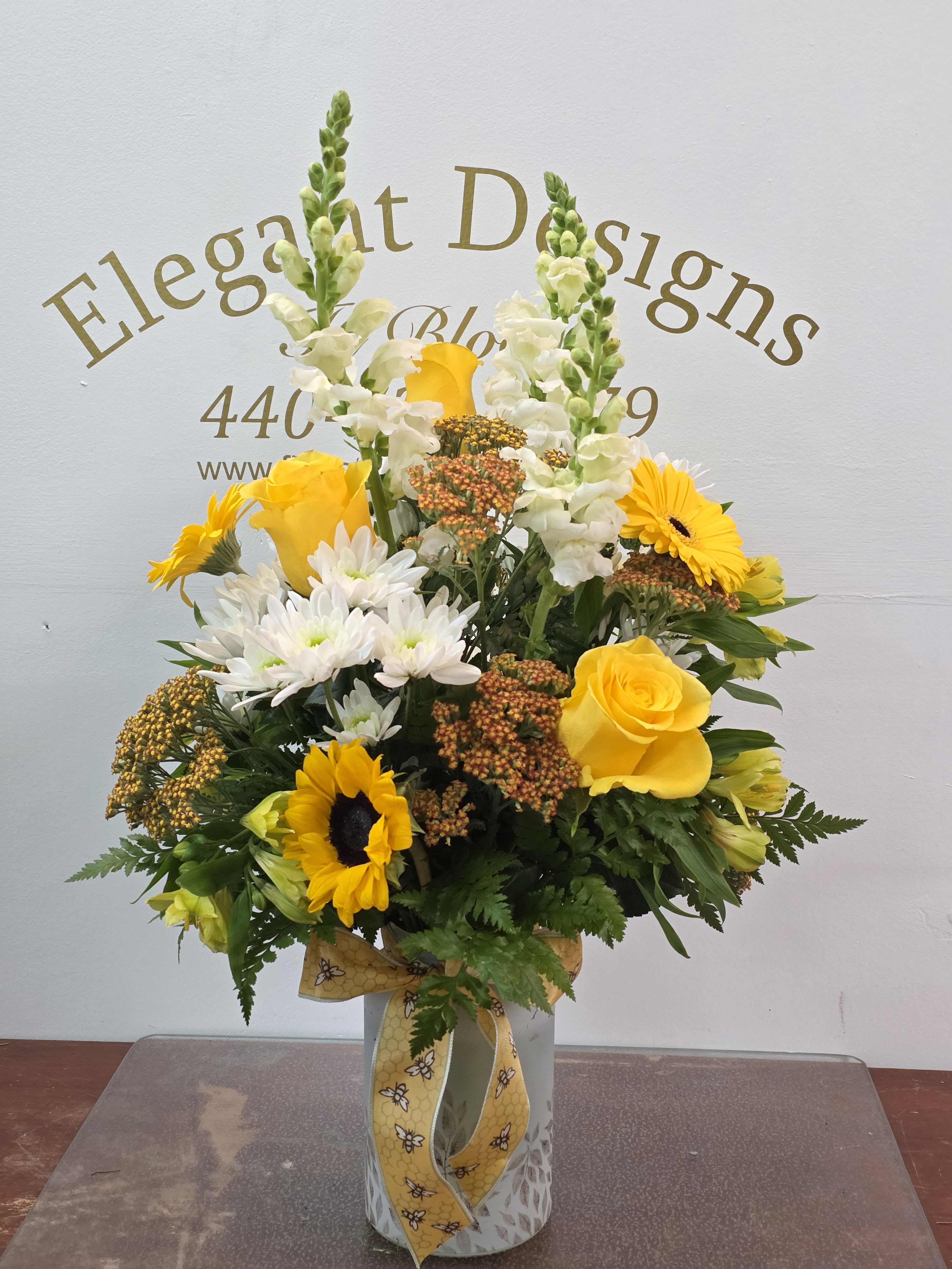 Designers Choice In Yellows & White