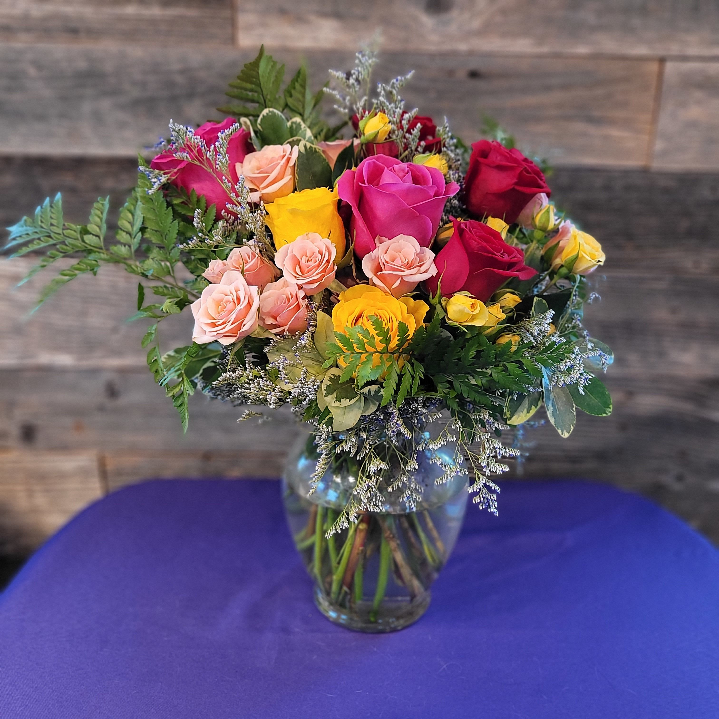 Fiery Roses