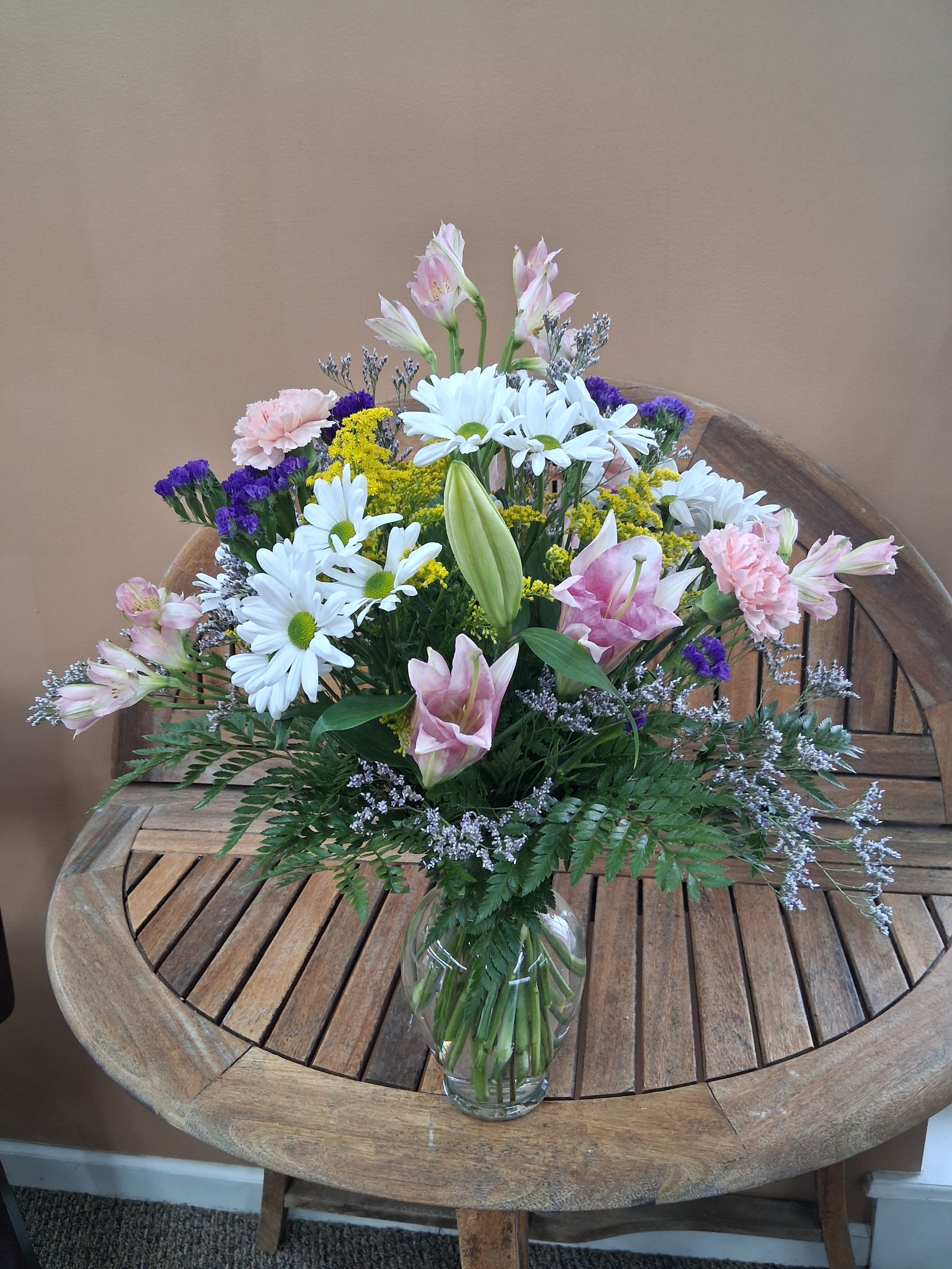 Spring Explosion Vibrant Mixed Flower Bouquet - Same Day Delivery Huntsville AL