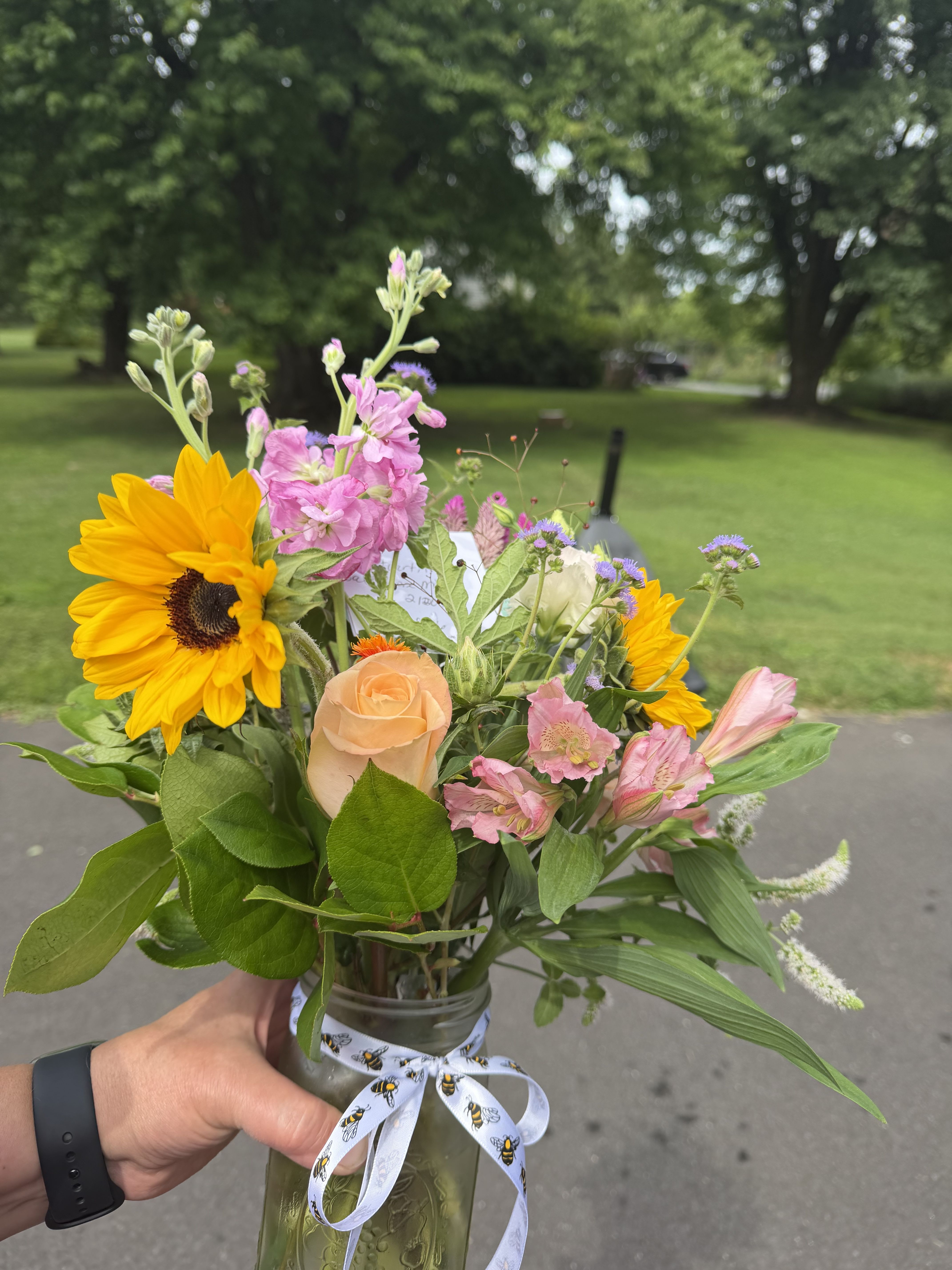 Mason Jar Arrangement