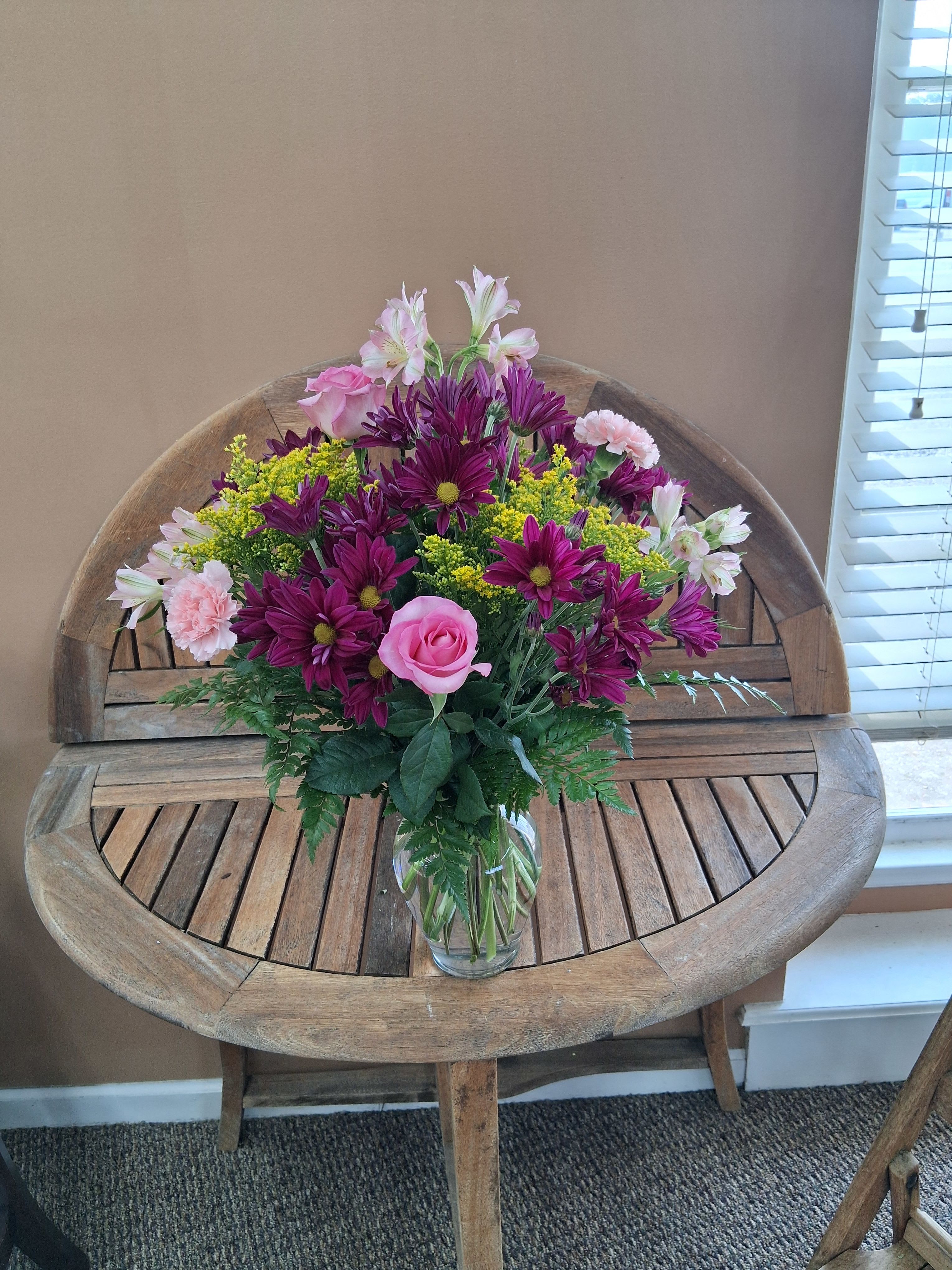 Designer's Choice Mixed Floral Bouquet - Same Day Flower Delivery Huntsville AL