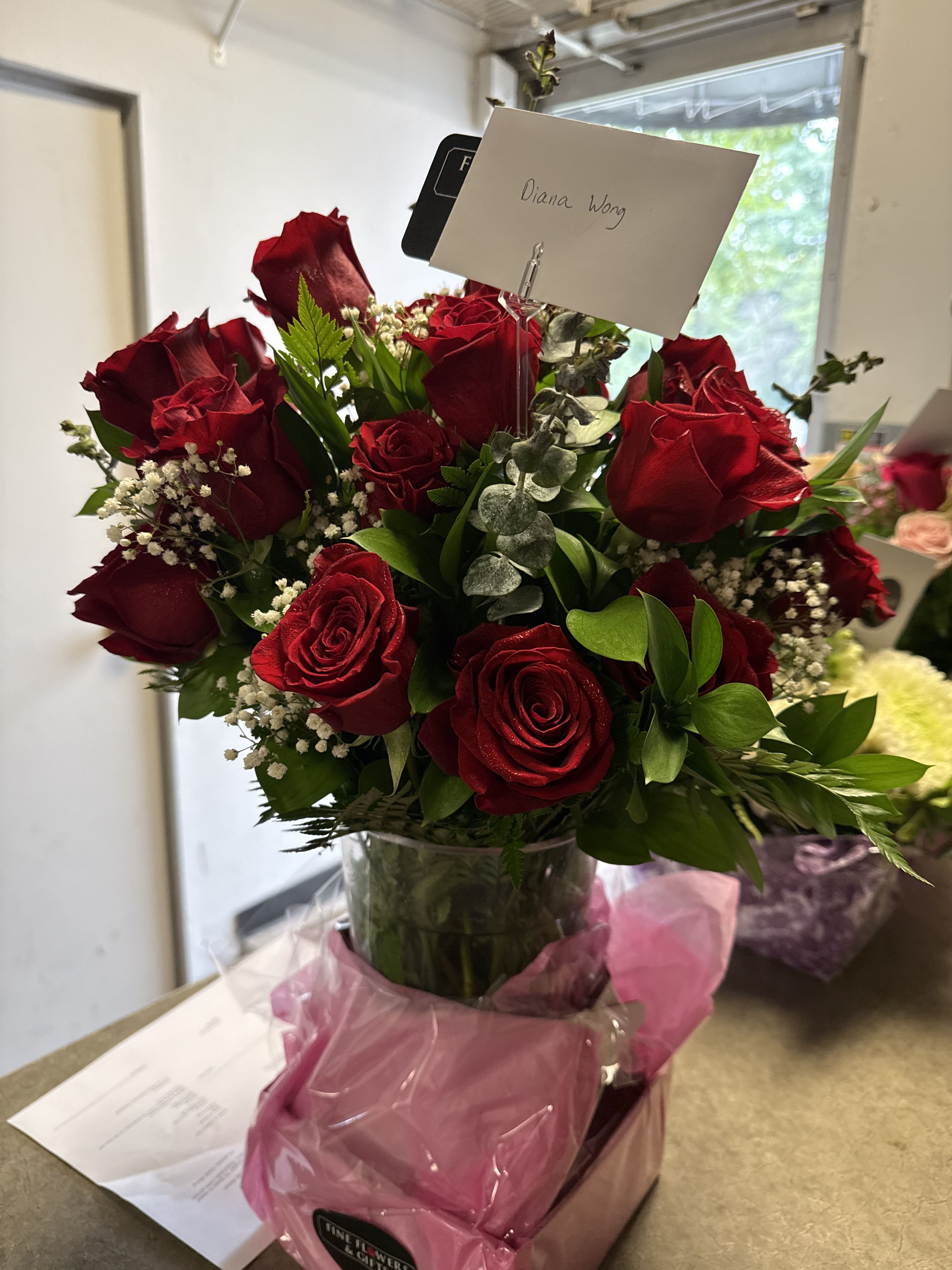 Two Dozen Red Roses