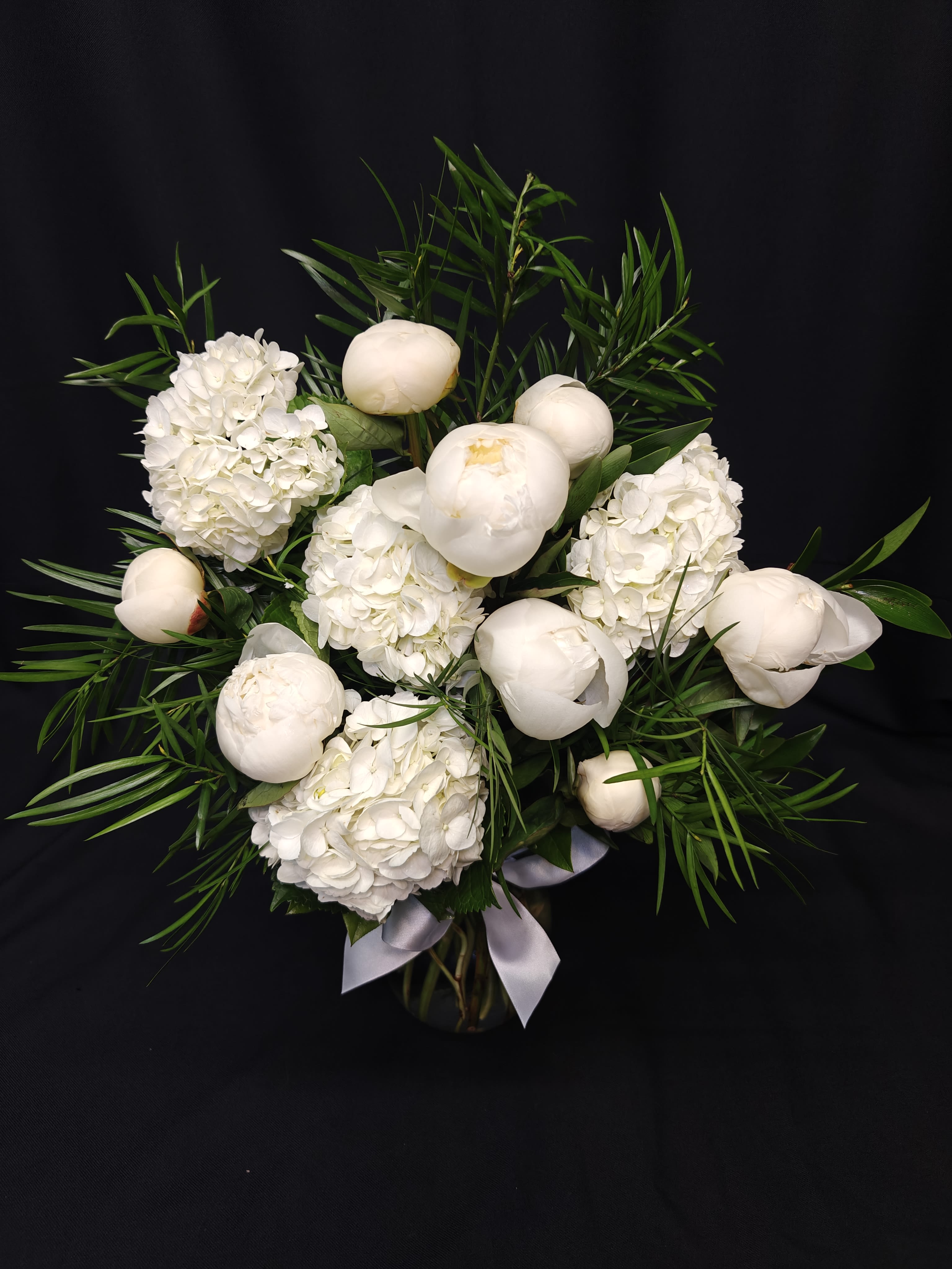 Peony vase bouquet