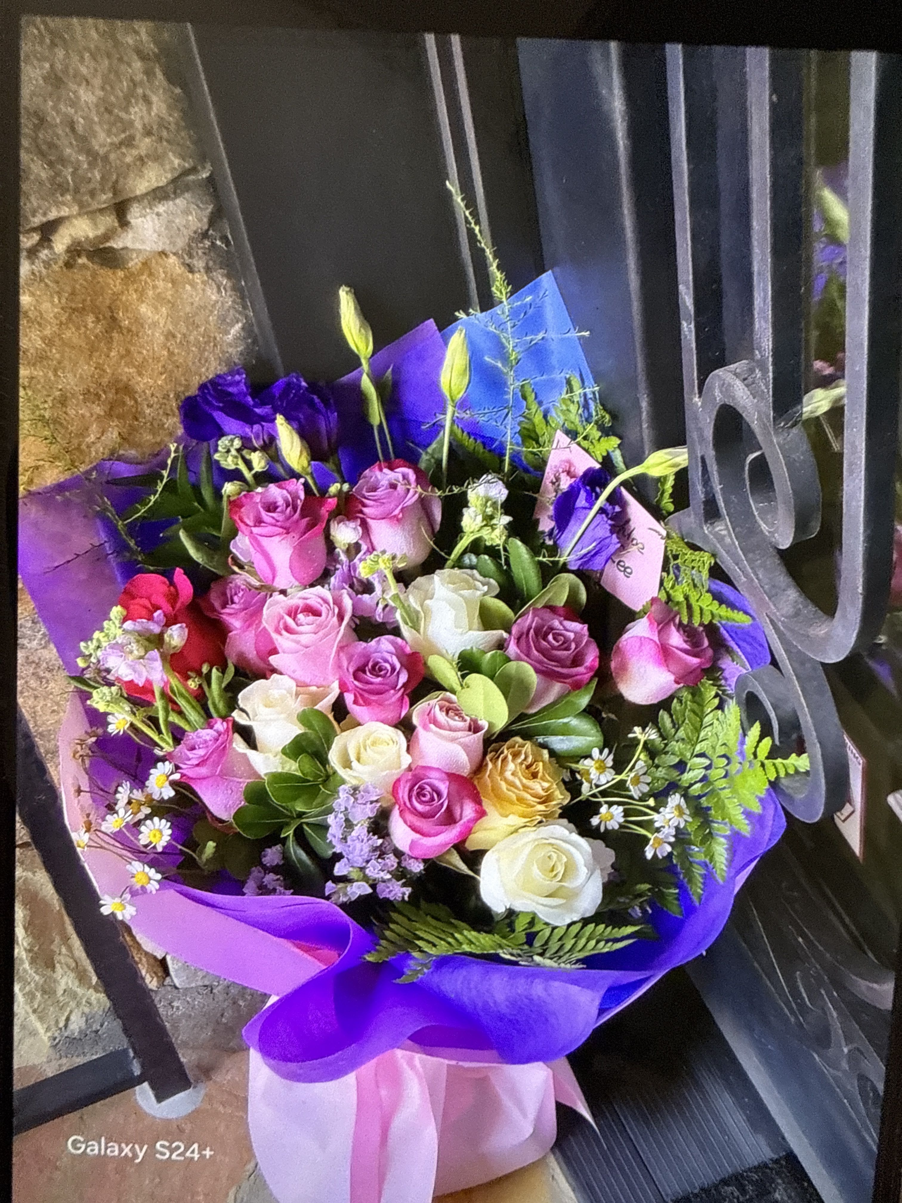 Lavender Love (Wrapped Bouquet)