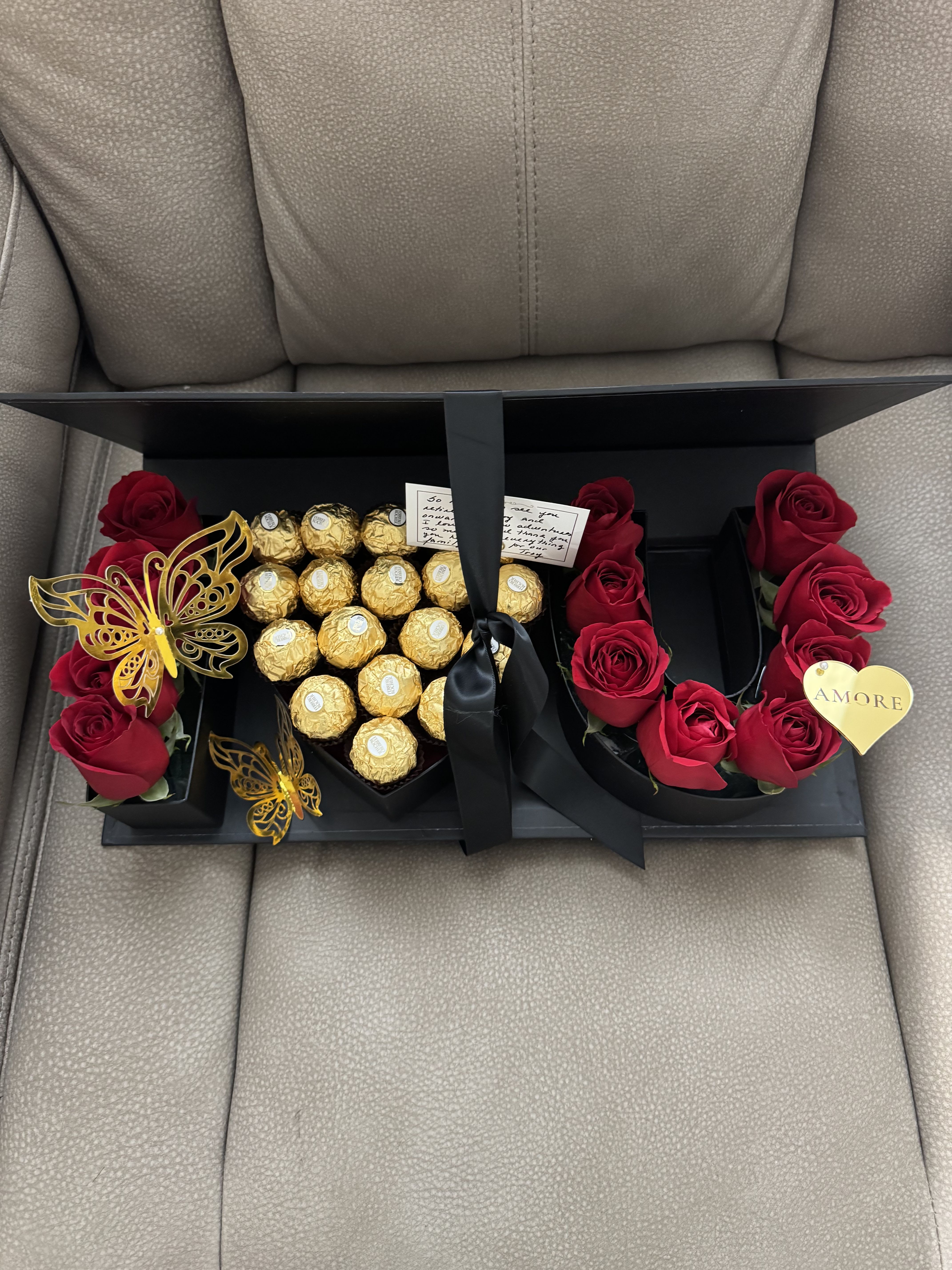 I ️ U Rose & Chocolate Gift Box