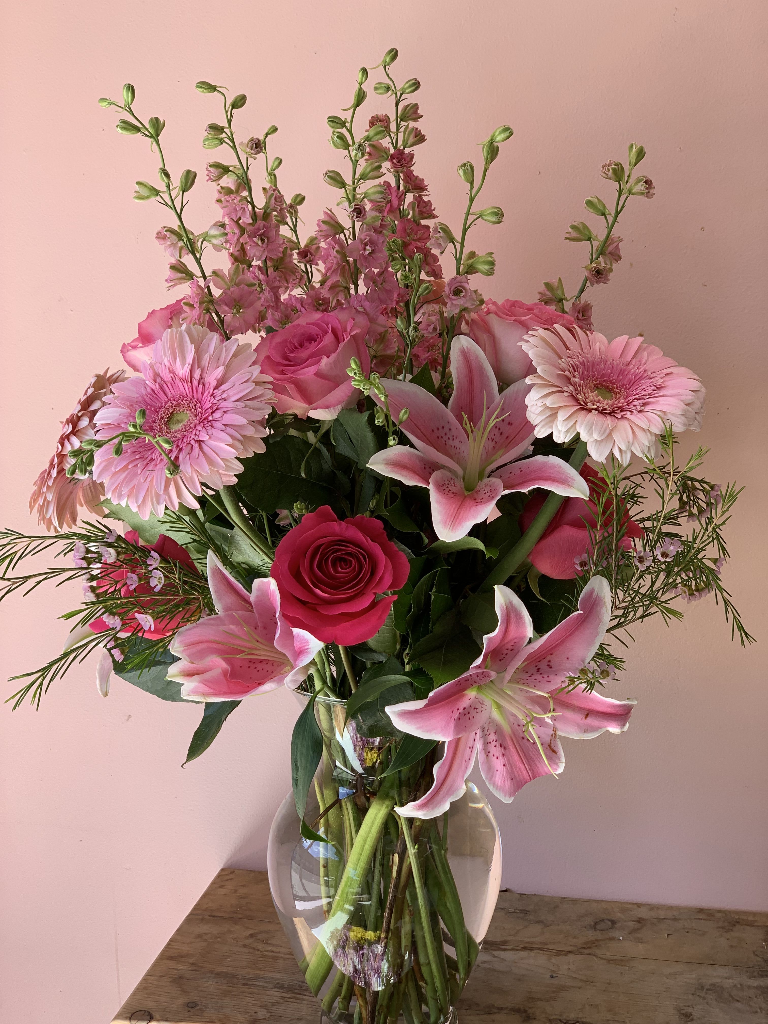 Rosy Maple Butterfly Flowers by Fillmore Florist in San Francisco