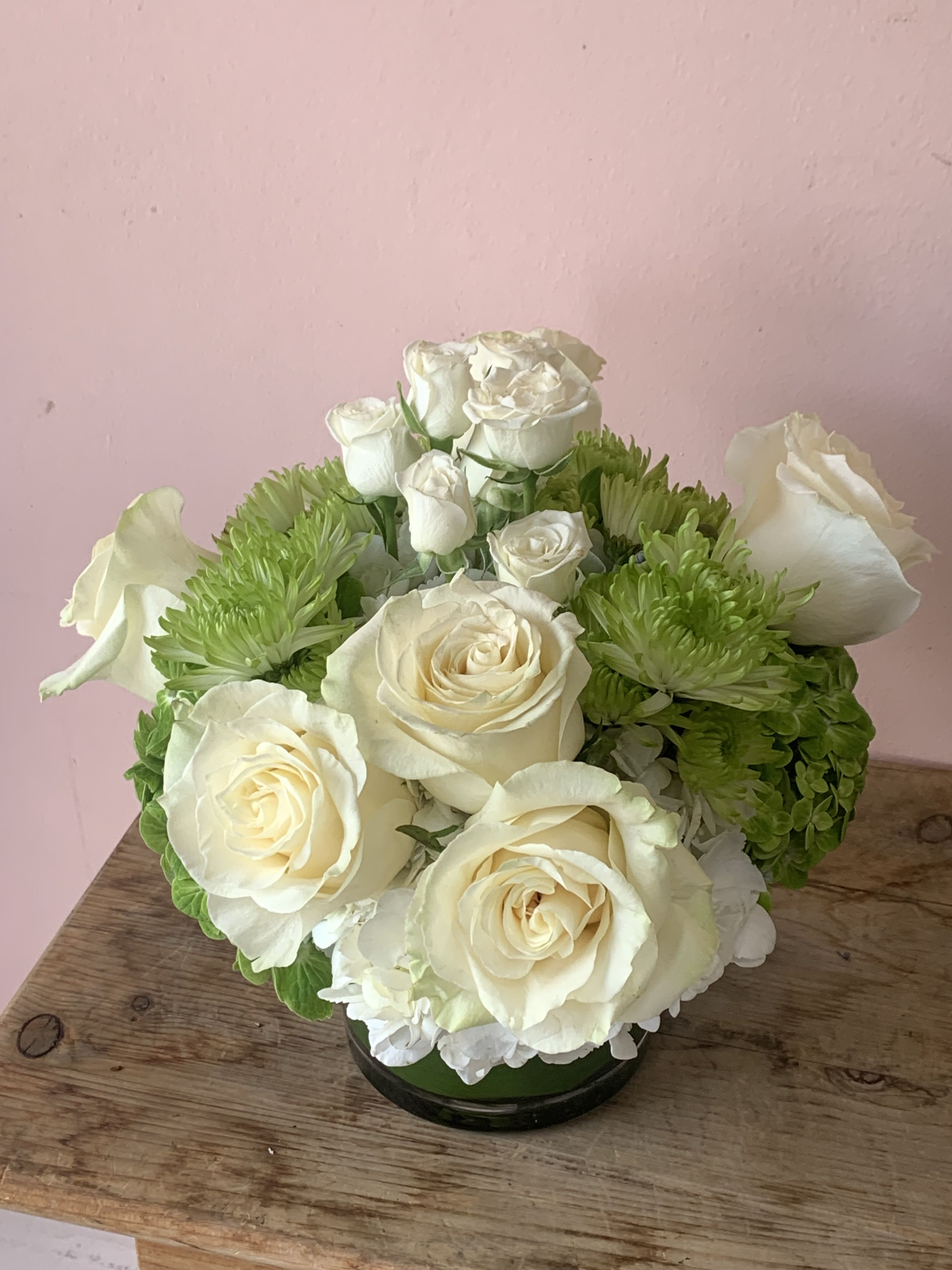 White Rose & Hydrangea Garden | 360° Luxury Flower Delivery in San Francisco